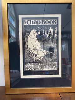 "The Chap Book " Original lithograph from “Les Maitres de L’Affiche” series