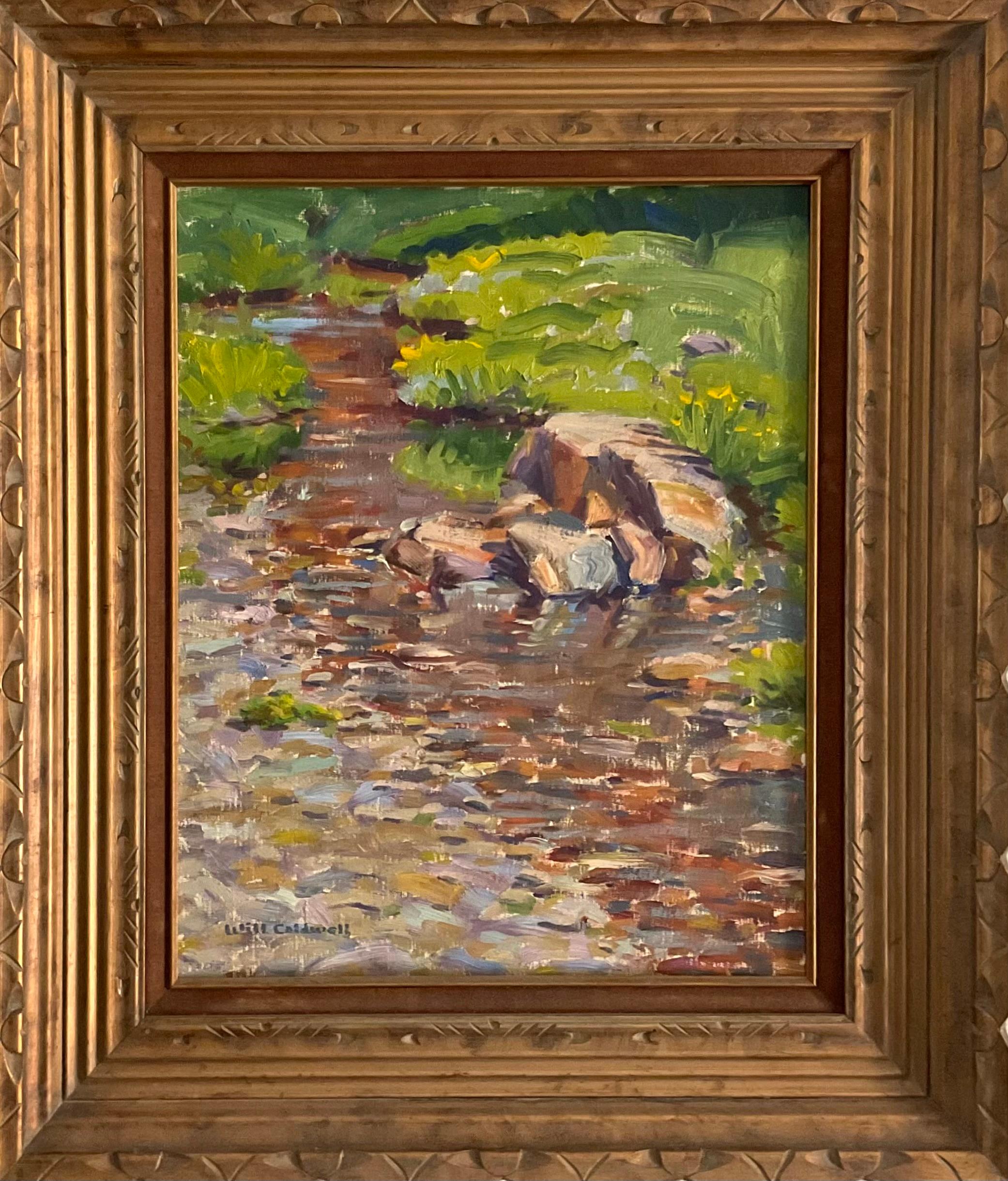 “Trail Creek Headwater” - Painting by Will Caldwell