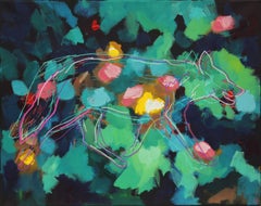 En el momento, Pintura, Acrílico sobre lienzo