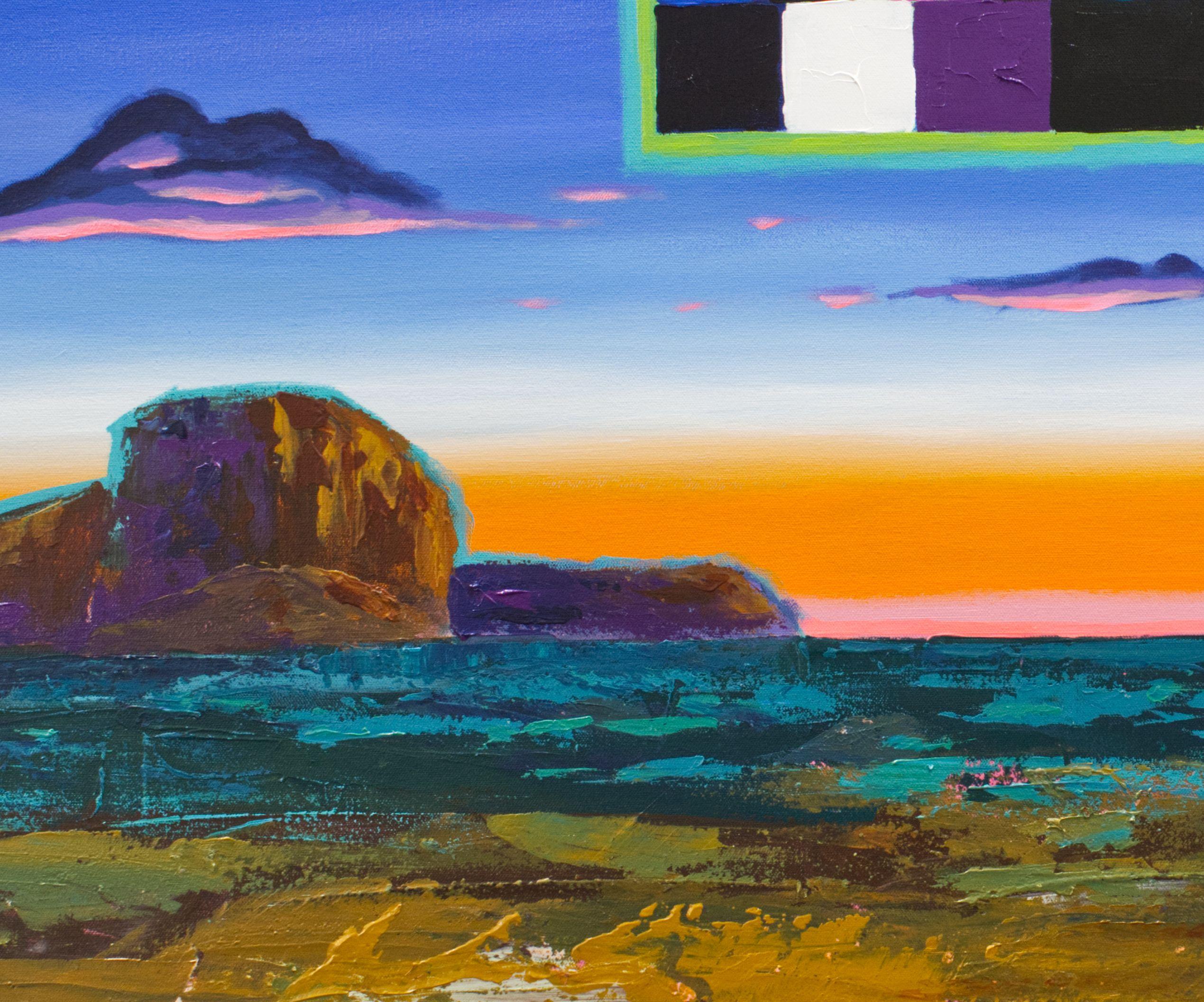 Rimaniamo alzati fino a tardi, Pittura, Acrilico su tela - Painting Pop Art di Will Eskridge