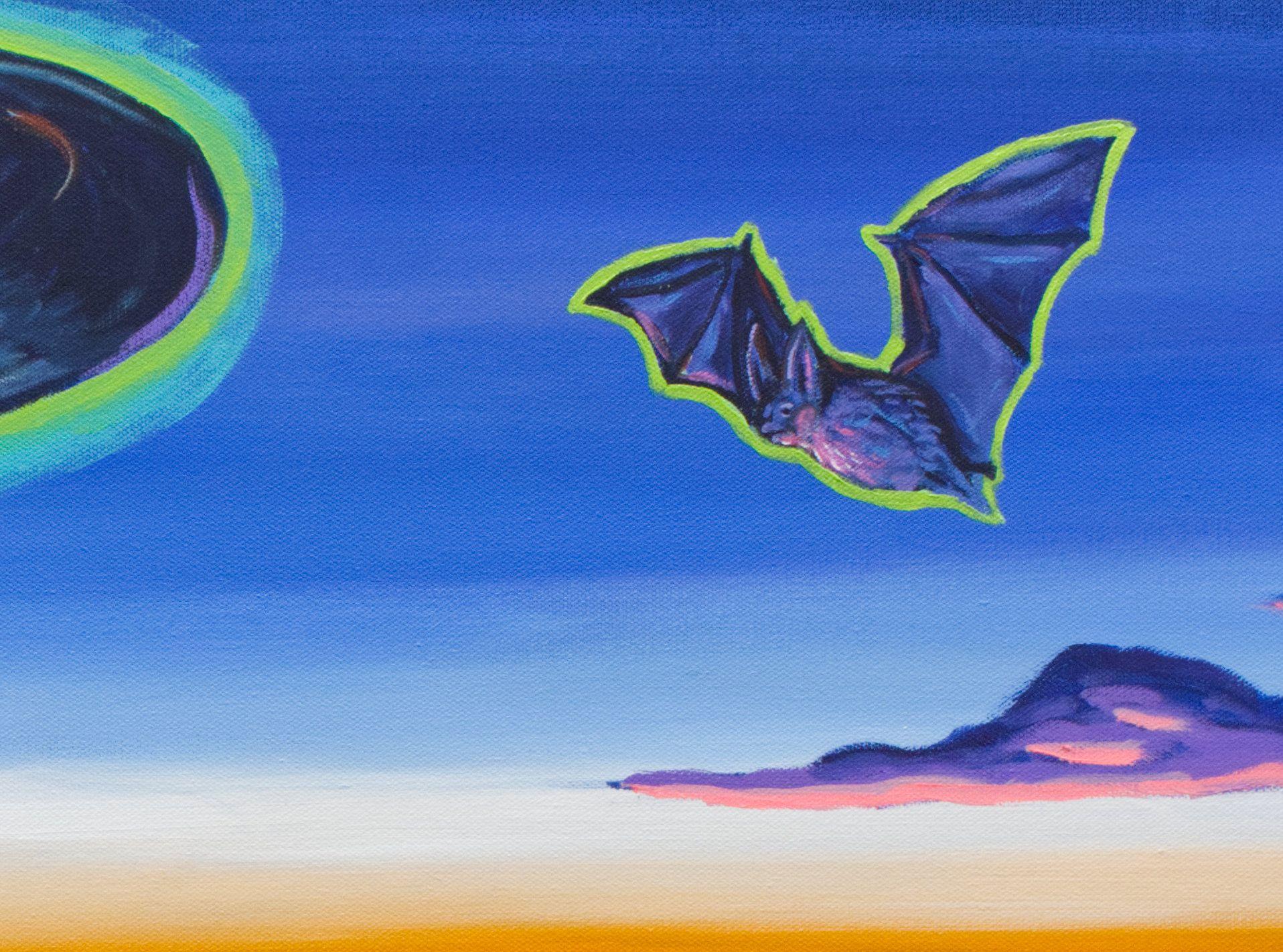 Il gioco lungo, Pittura, Acrilico su tela - Painting Surrealismo di Will Eskridge