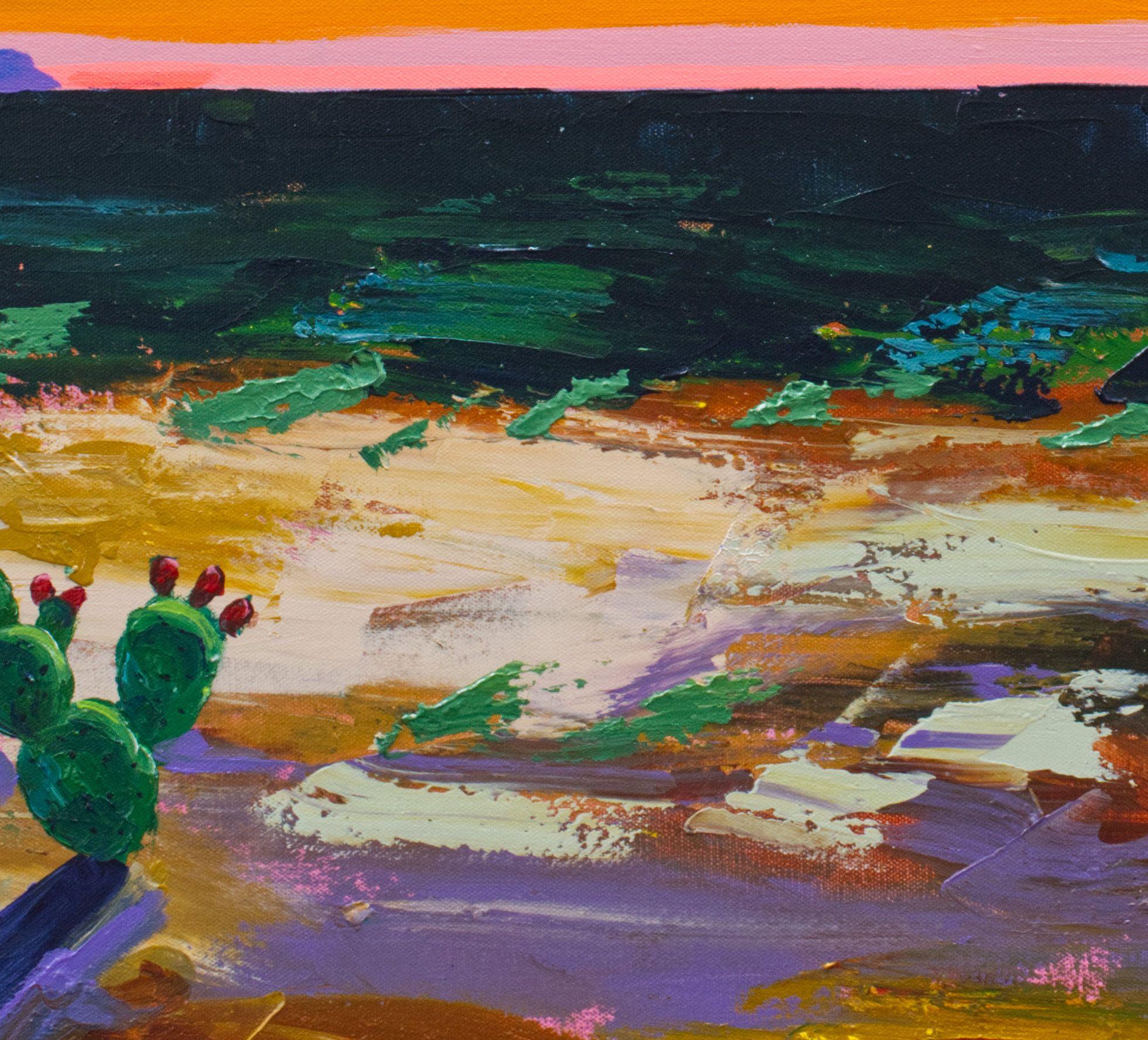 Il gioco lungo, Pittura, Acrilico su tela in vendita 1