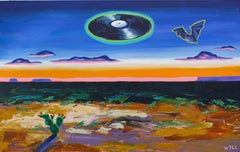 The Long Play, Painting, Acrylic on Canvas