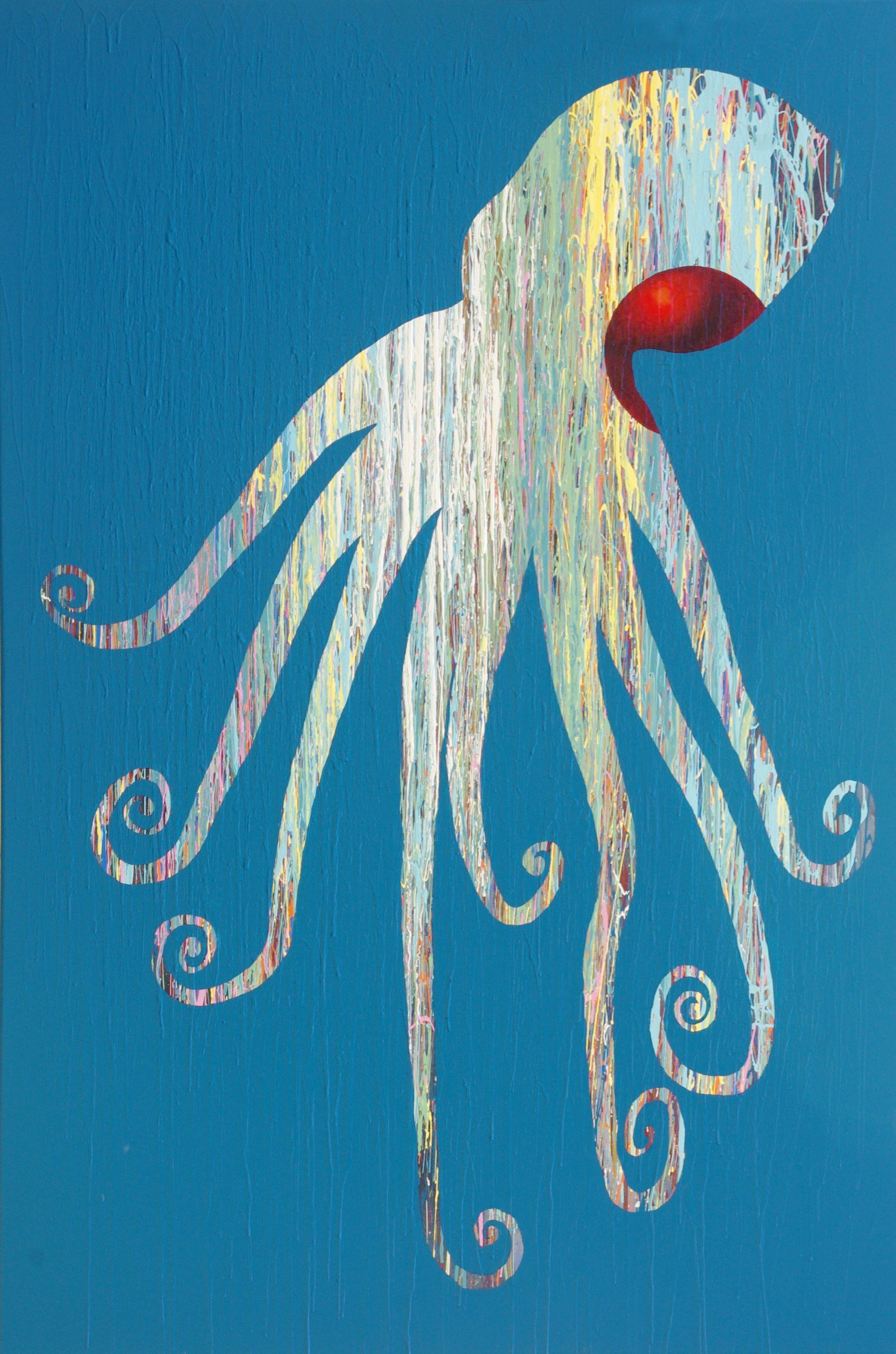 Will Eskridge Master of the Polarsphere, Painting, Acrylic on Canvas