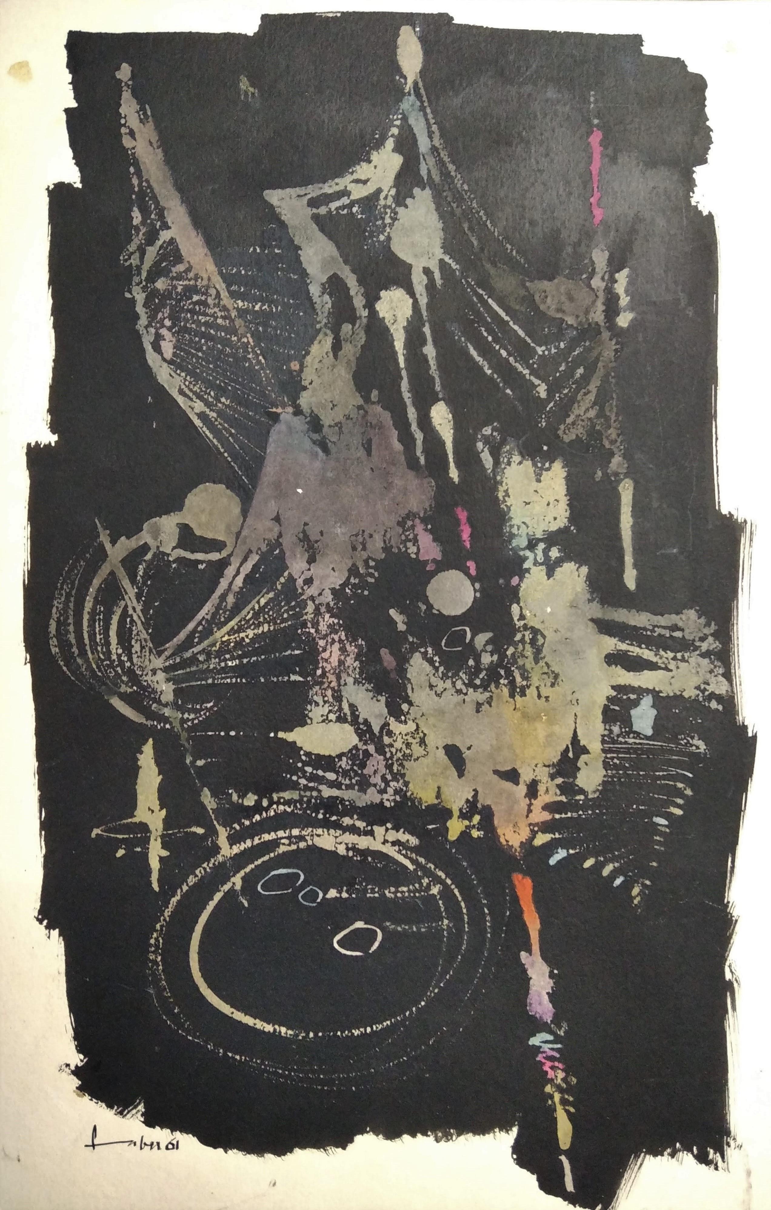 Will Faber Abstract Painting – Unbenannt