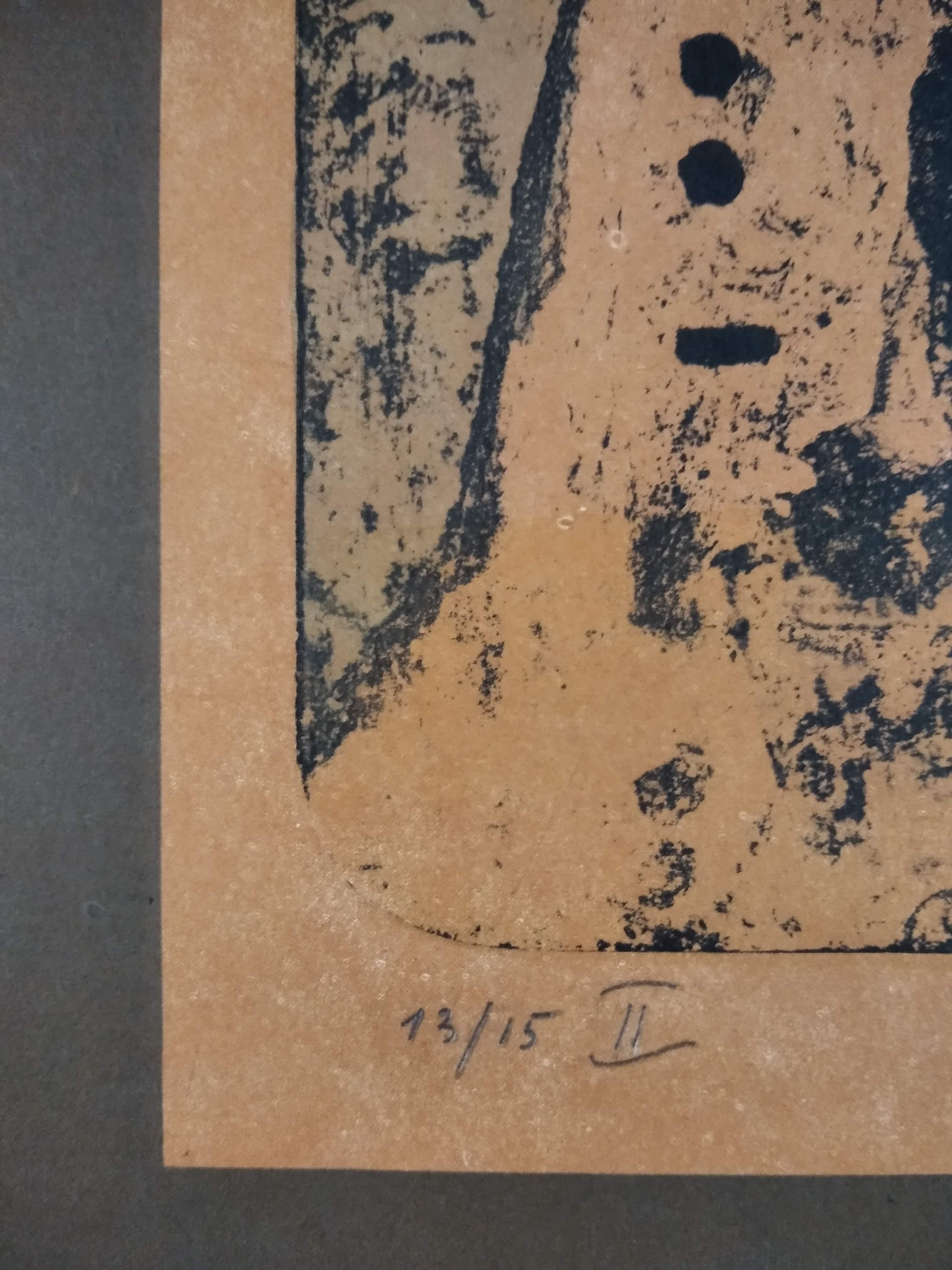 The painting is being offered with a work and authenticity certificate