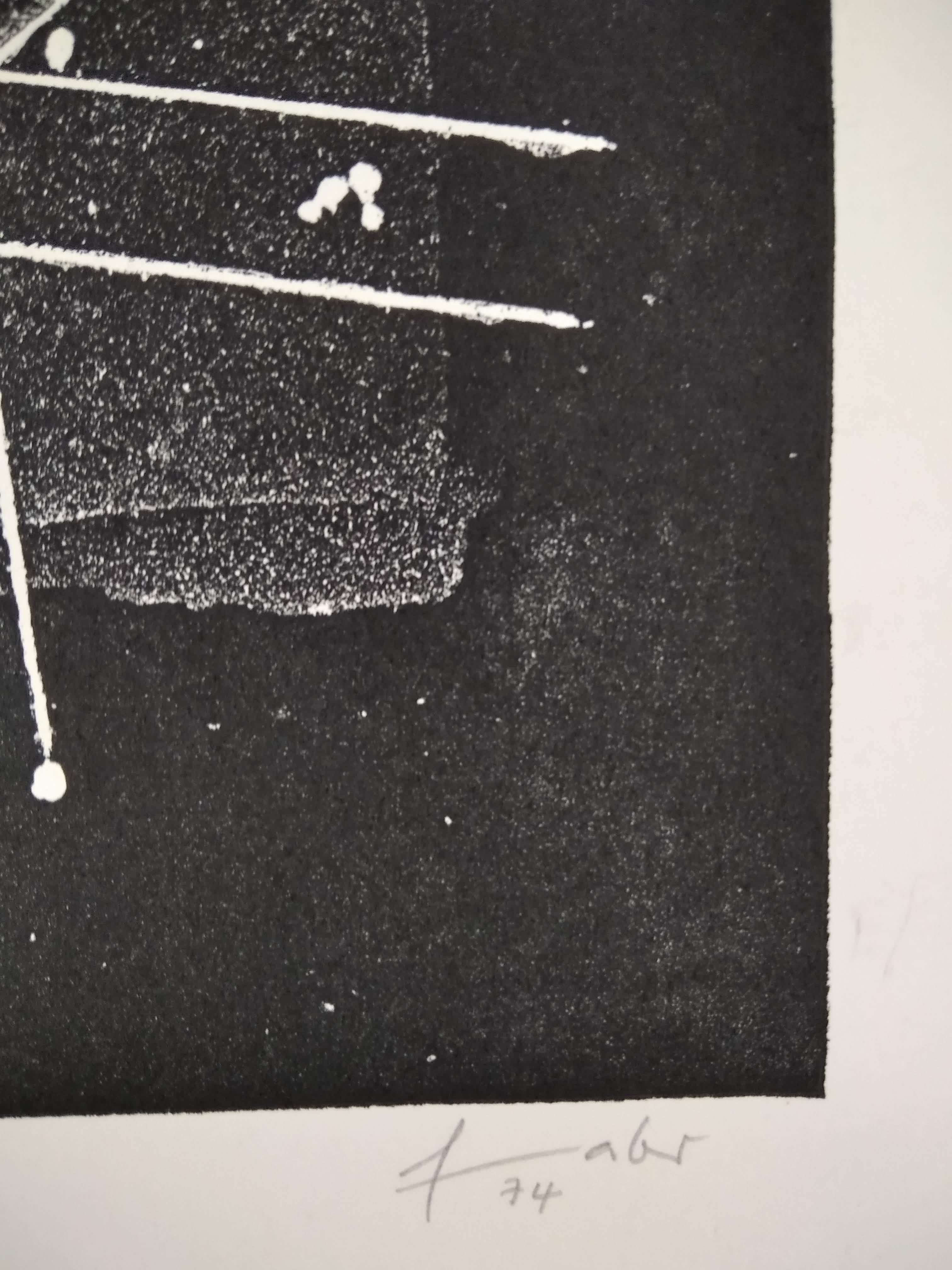 Unbenannt (Abstrakt), Print, von Will Faber