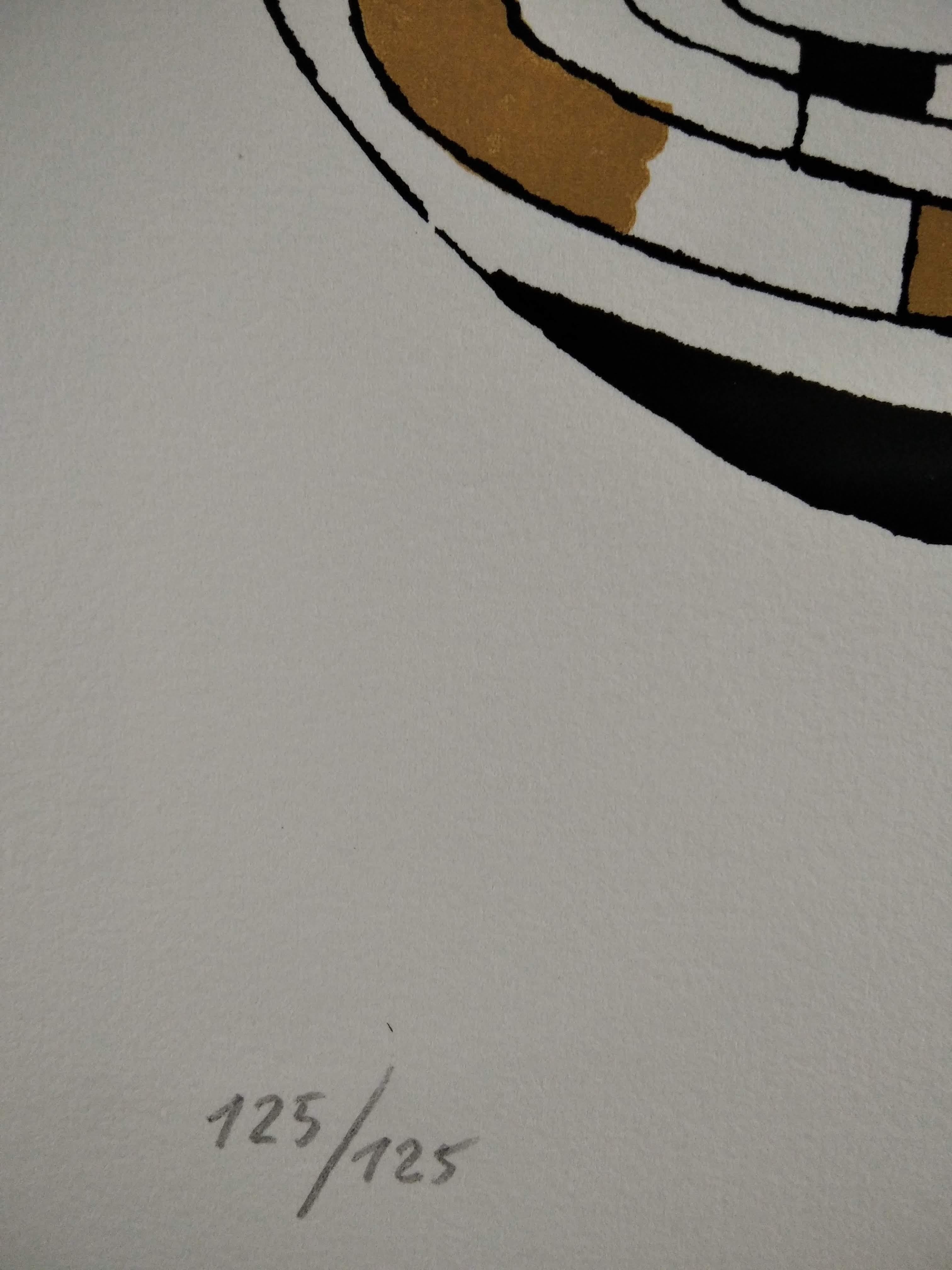 The painting is being offered with a work and authenticity certificate