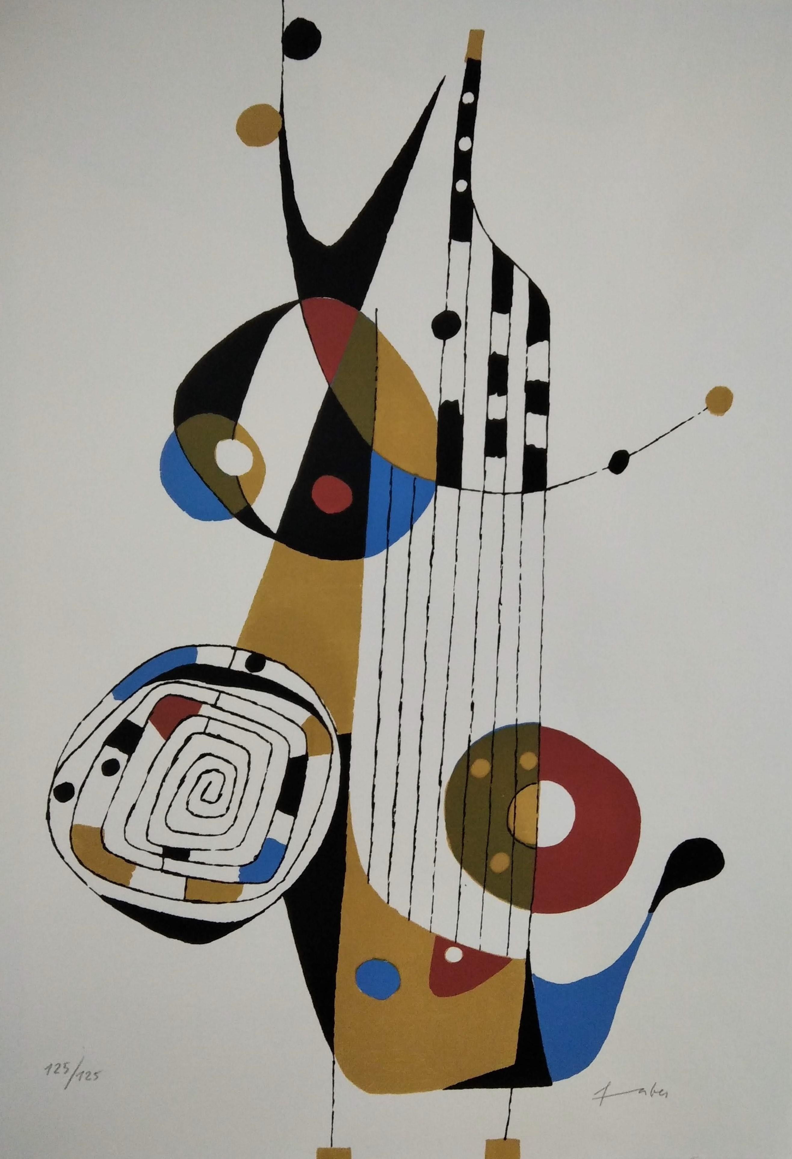 Will Faber Abstract Print - Untitled