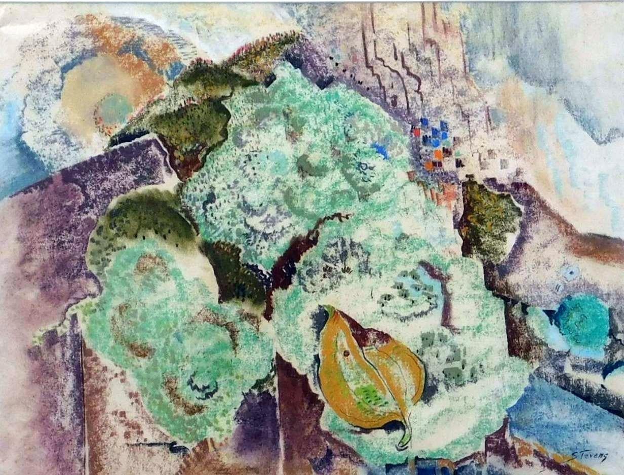 Will Henry Stevens Técnica mixta abstracta, Circa 1930's - 