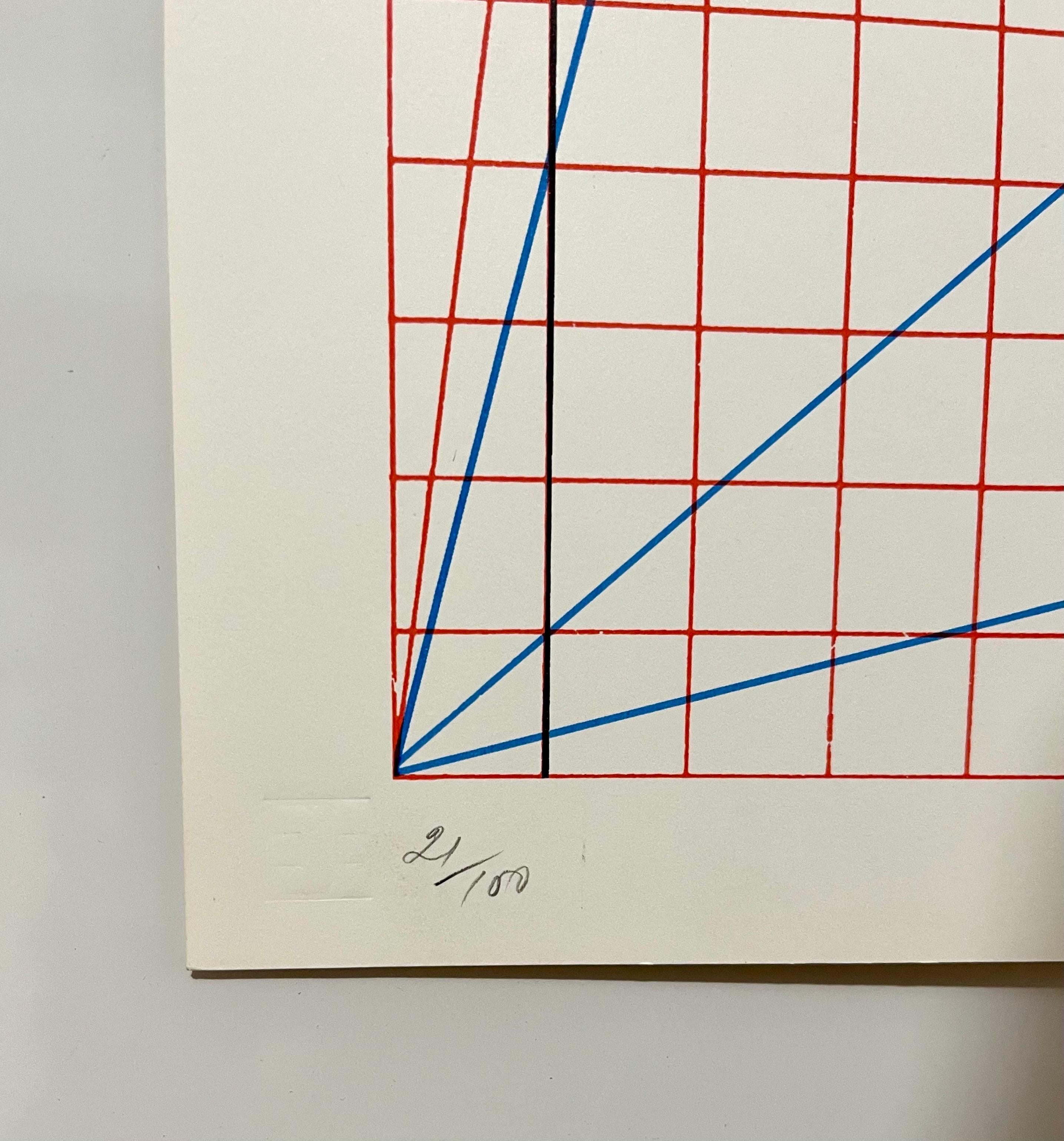 Abstrakt Minimalistische Farbe Siebdruck Will Insley auf der Bowery Pop Art im Angebot 3