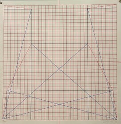 Serigrafia astratta minimalista a colori Will Insley On The Bowery Pop Art