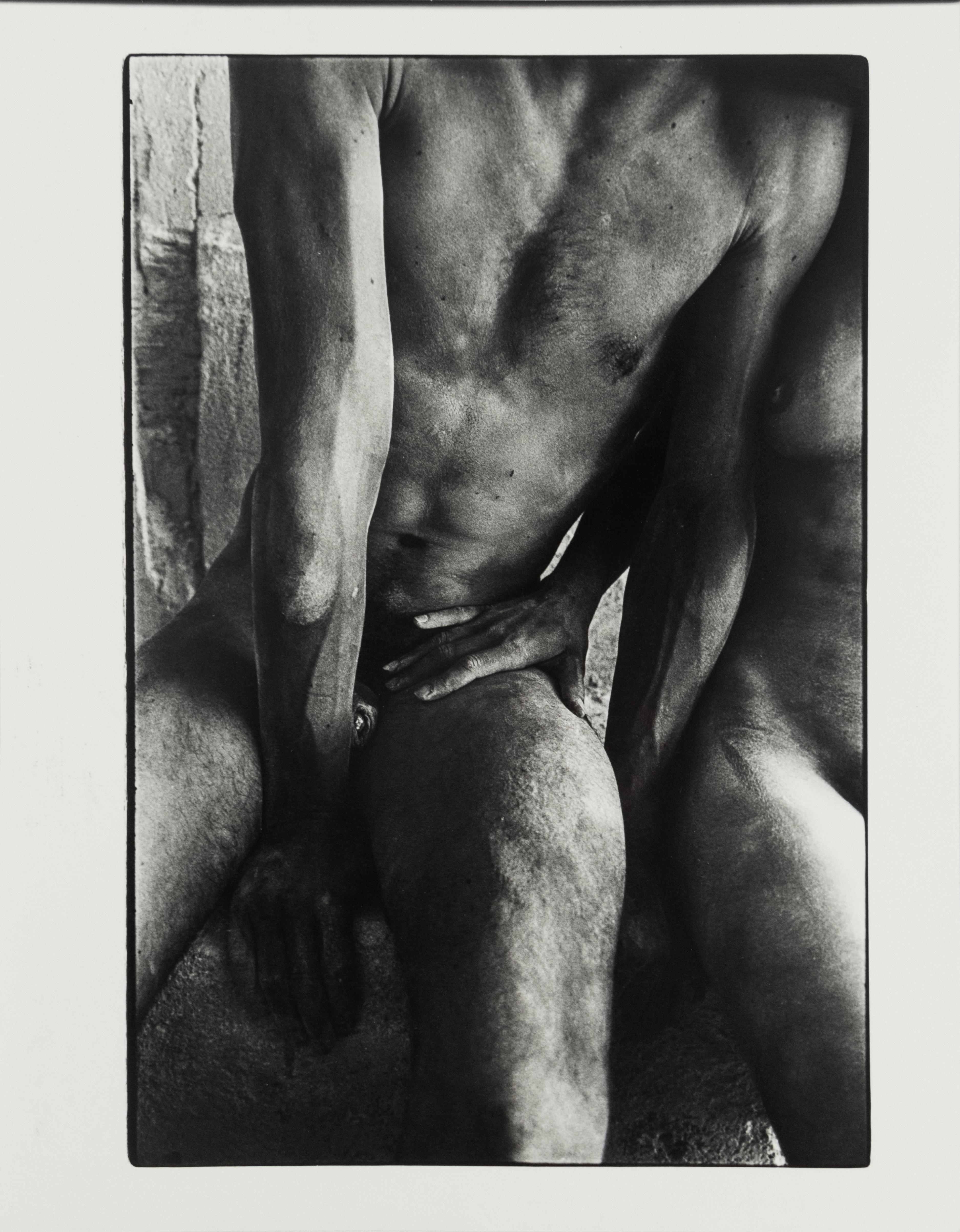 Michael and Cathy in Les Baux in Arles, Two Models from AM Workshop - Photograph by Will McBride