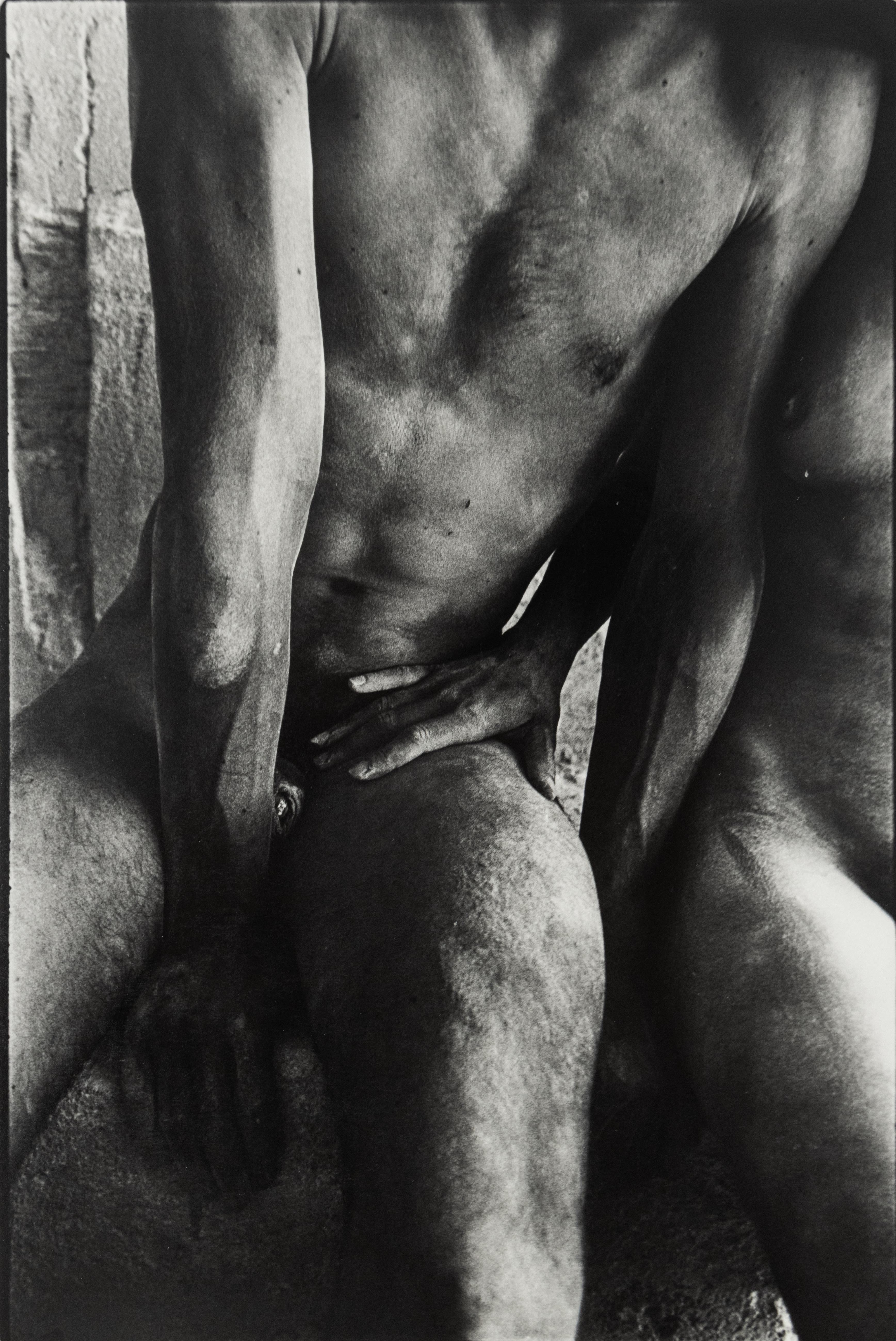 Michael and Cathy in Les Baux in Arles, Two Models from AM Workshop - Contemporary Photograph by Will McBride