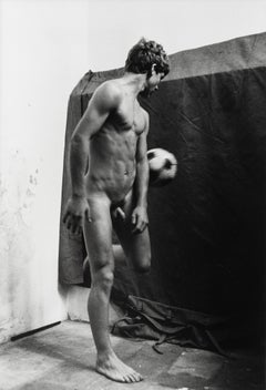 Vintage Will McBride  Oliviero with Ball, Casoli [(Neighborhood Boy) in Casoli]