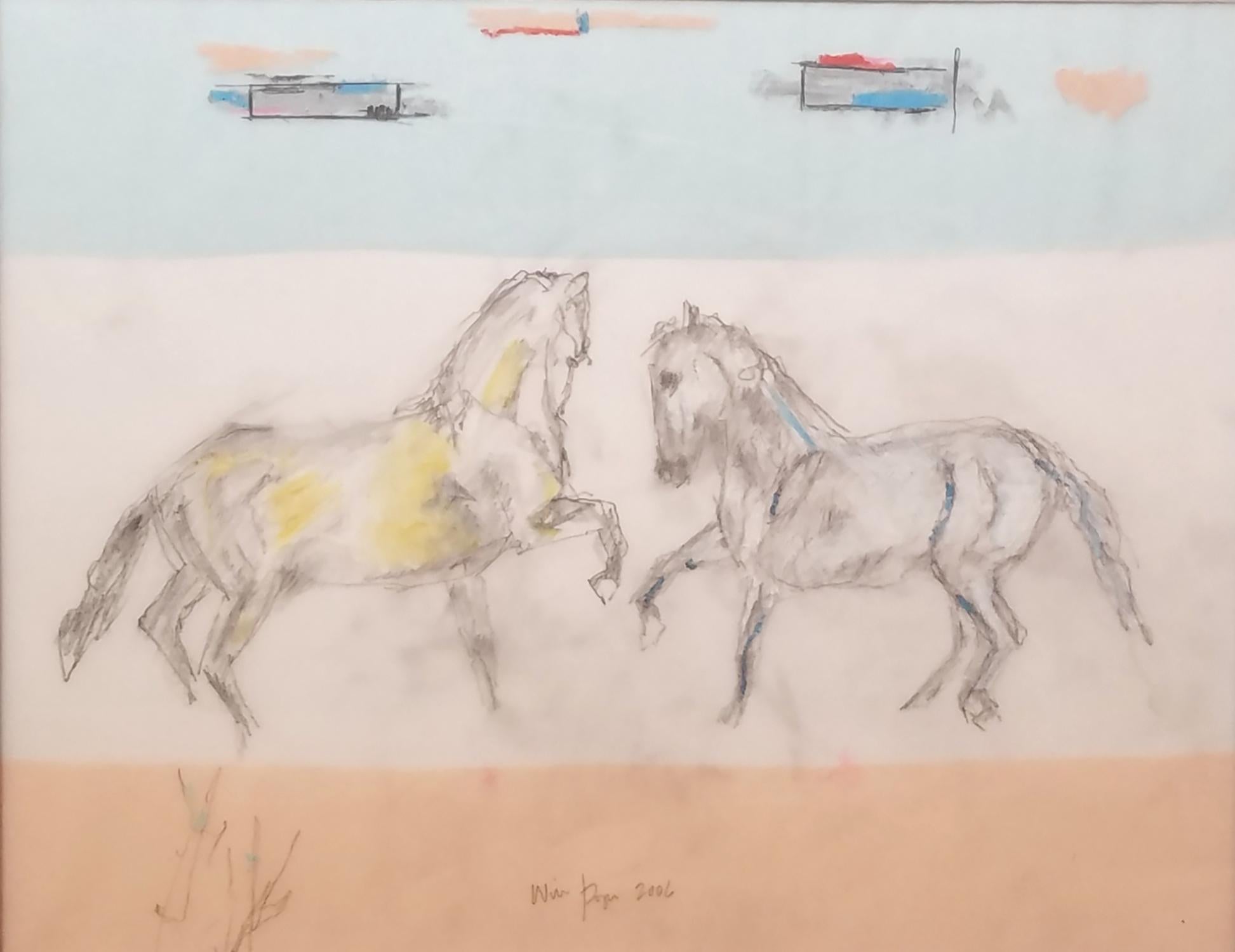 Will Pope Animal Painting - Horse Dance Drawing