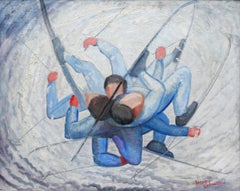 Sensations of a Falling Snow Bunny, Santa Fe 1959