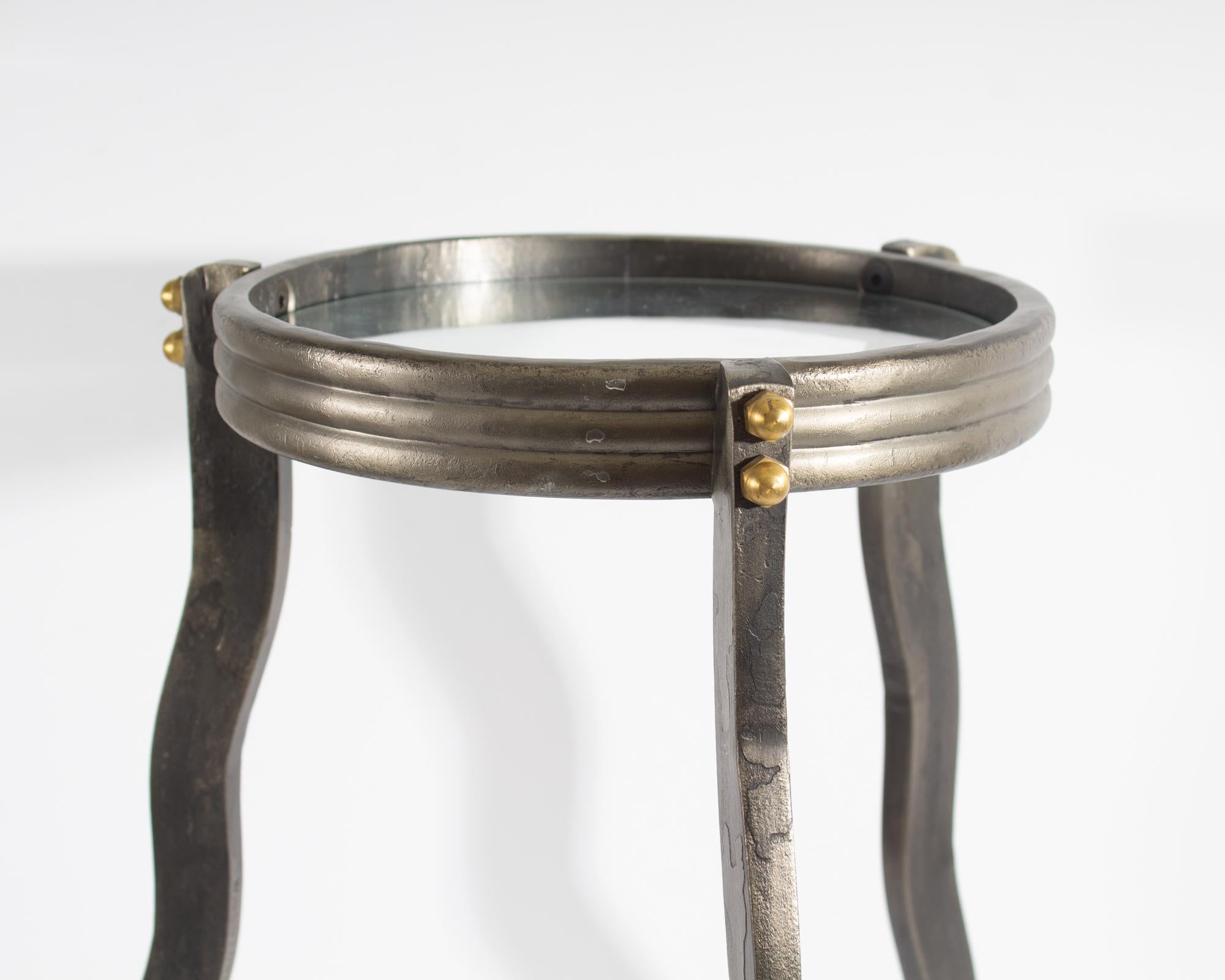 Will Stone Postmodern Metal Accent Table 3