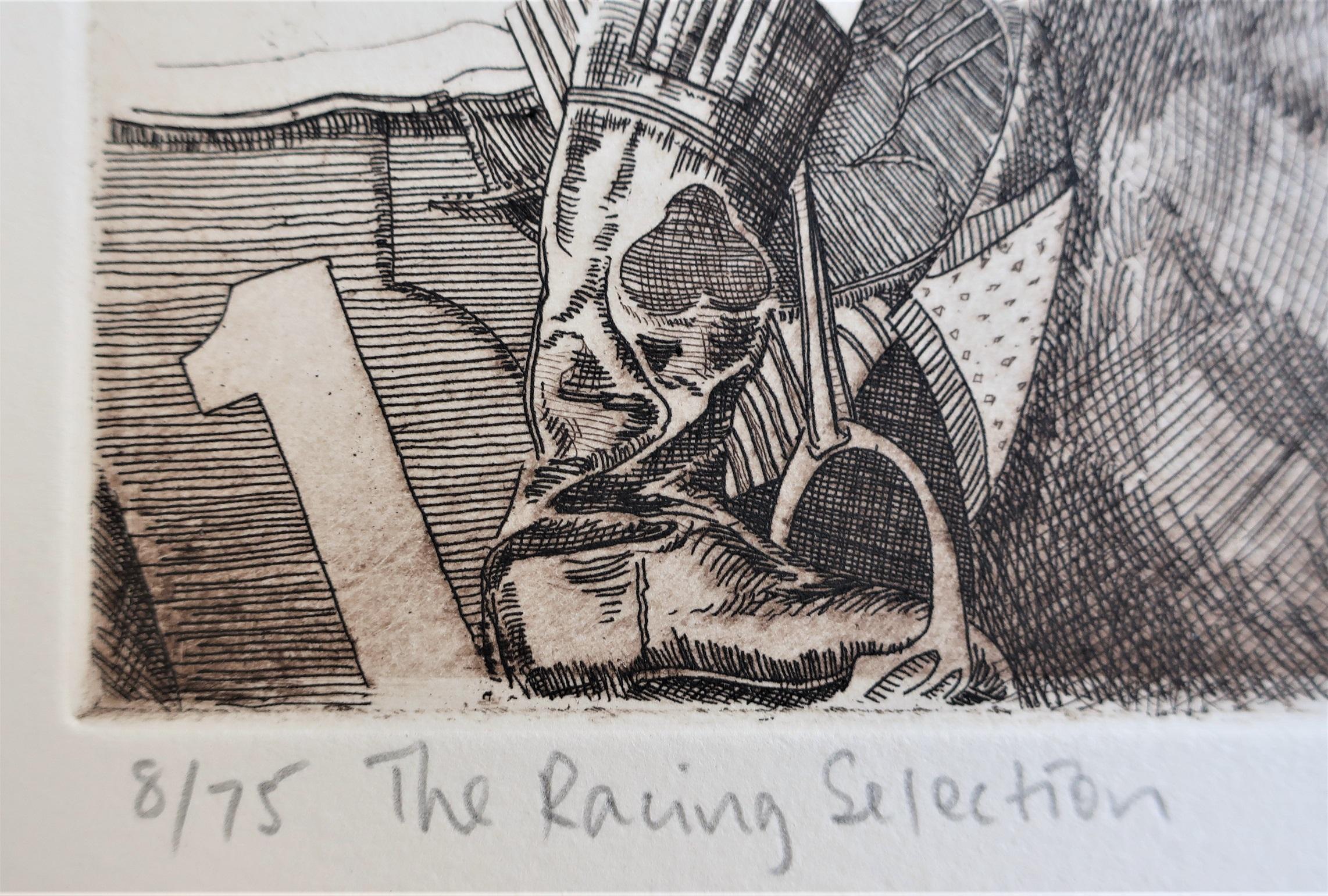 The Racing Selection Copper-Plate Etching Print by Will Taylor For Sale 3