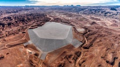 Mexican Hat Disposal Cell, Cylindrical Projection, Halchita, UT, Navajo Nation