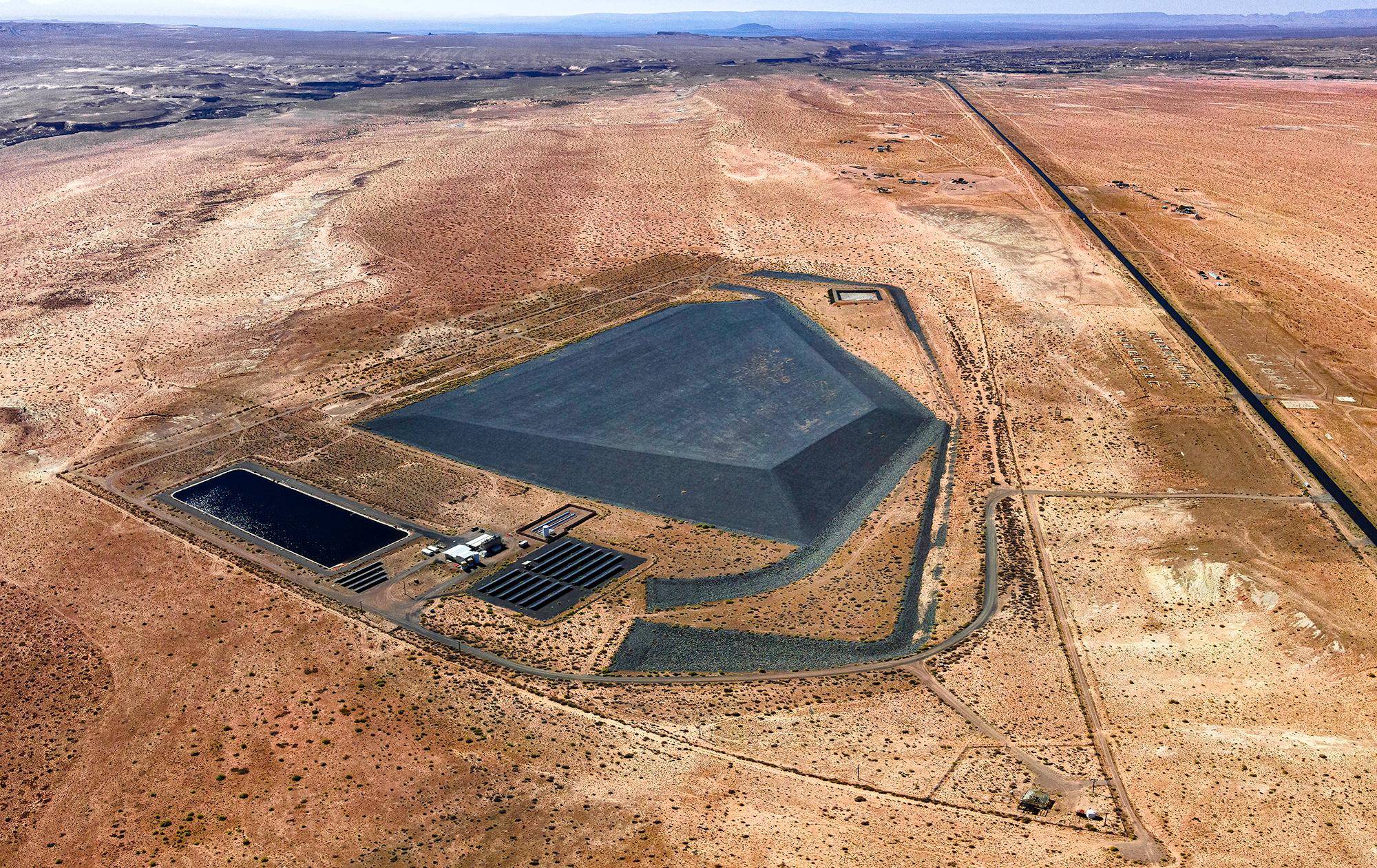 Rare Metals Disposal Cell, Tuba City AZ, Navajo Nation - Photograph by Will Wilson