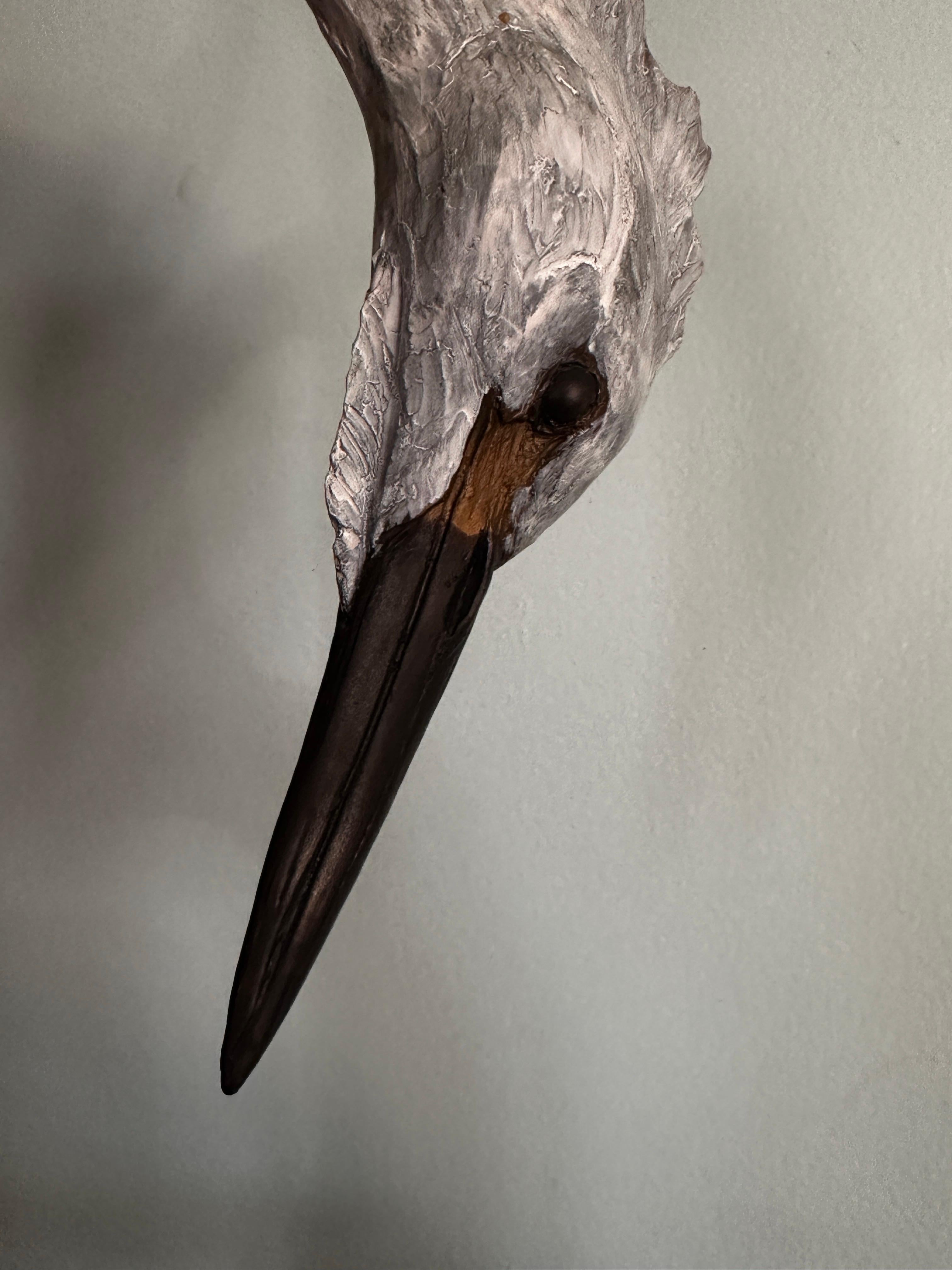 Willam H Turner (1943) 'Snowy Egrets' Grande sculpture en bronze en vente 2