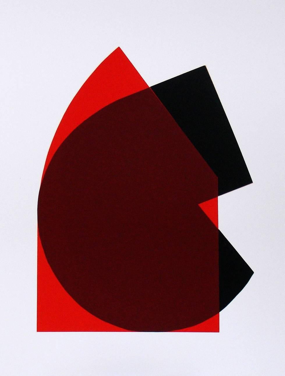 Willard Boepple Abstract Print - 10-02-07 B