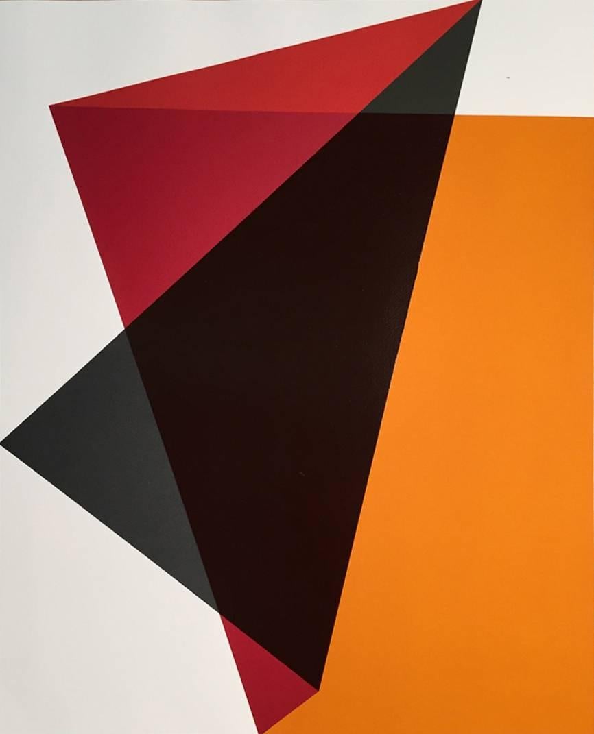 Willard Boepple Abstract Print - 6.14.16 Big A