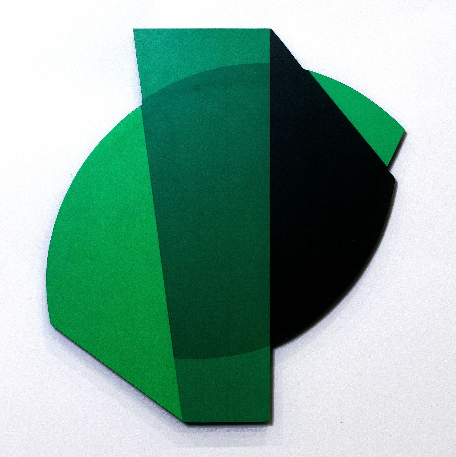 Willard Boepple Abstract Print - Green Ganesh