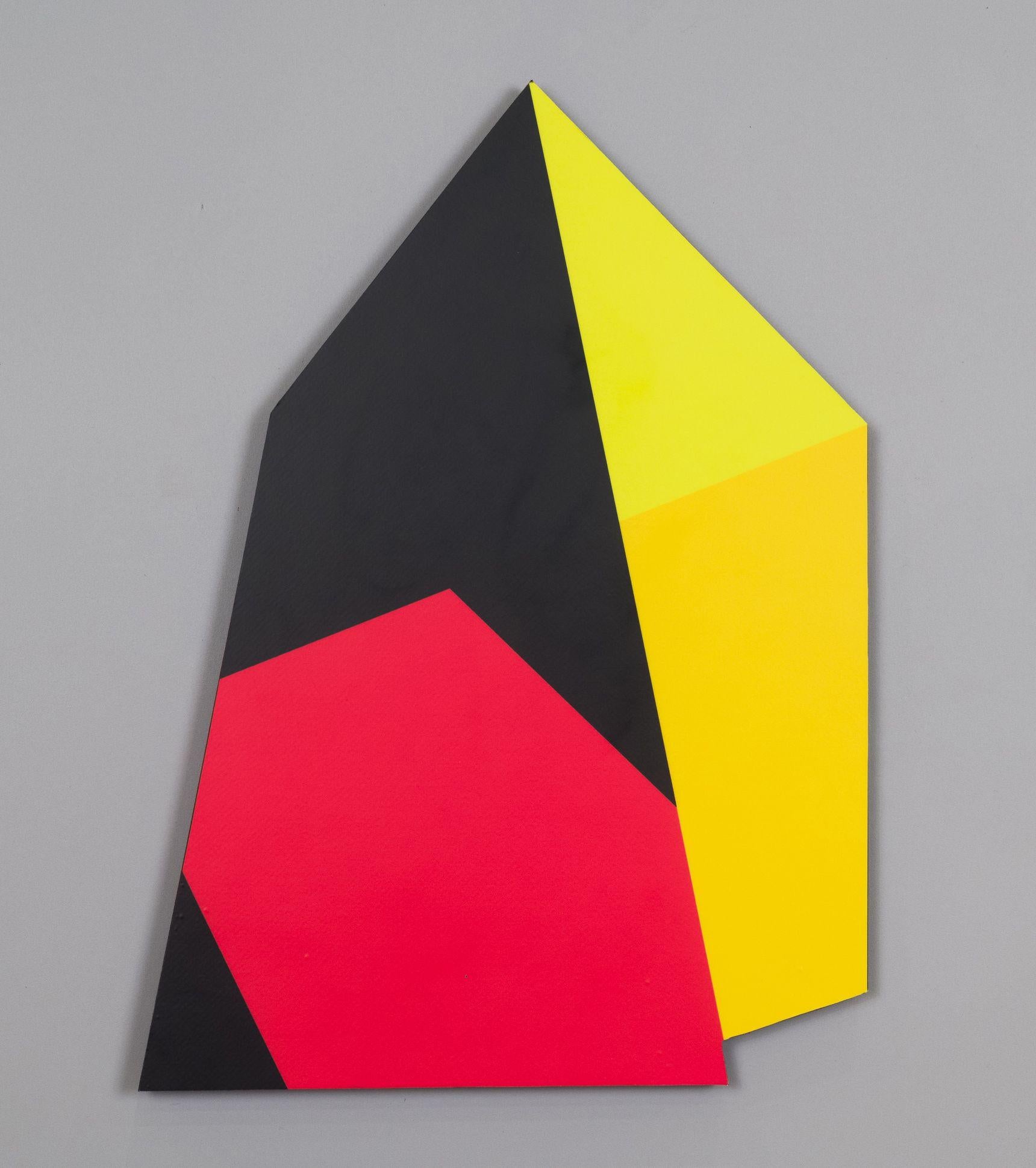 Willard Boepple Abstract Print – Rote Scheune