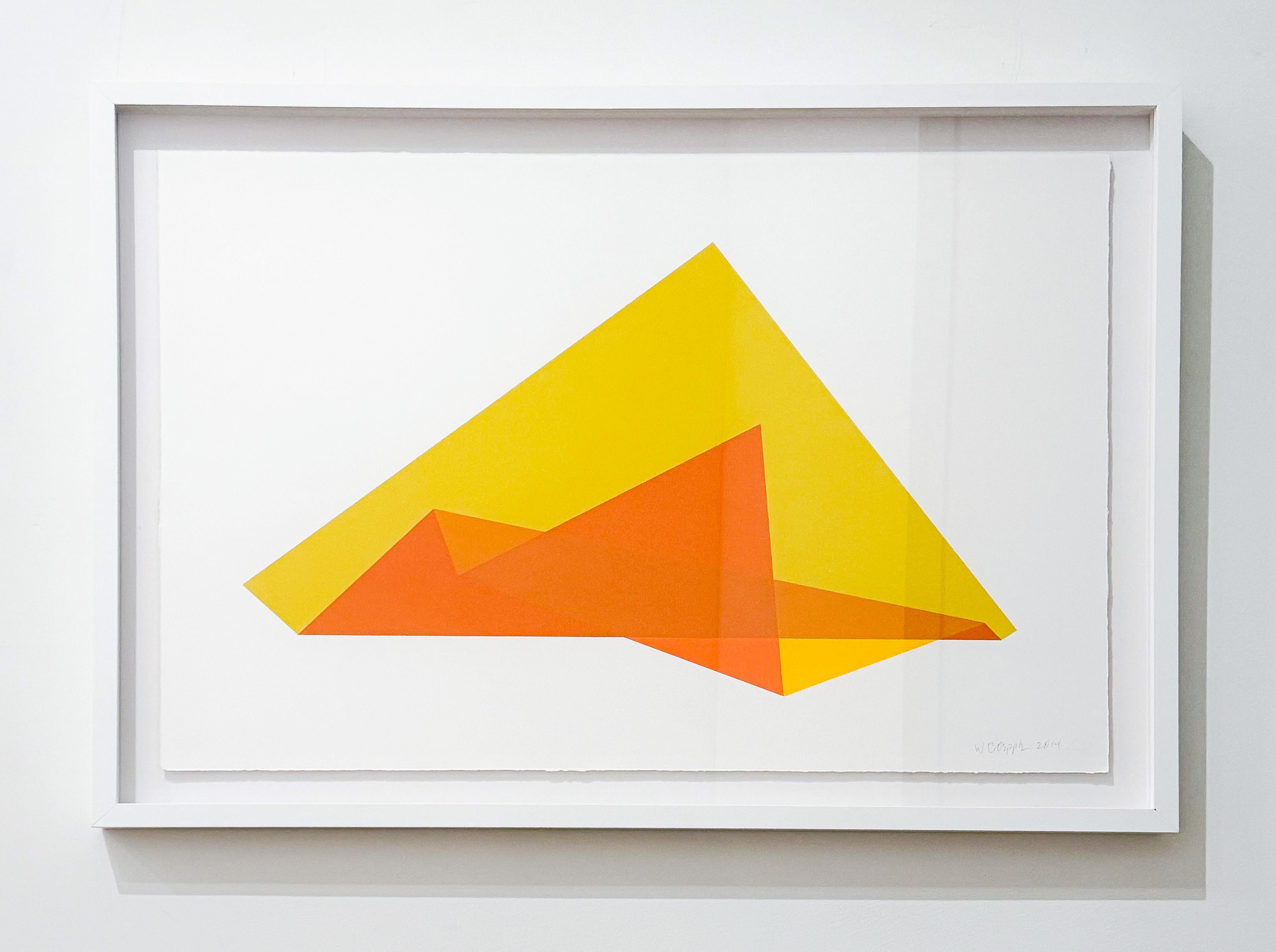 2014
Screenprint in colors, on Somerset Velvet 300gsm paper
Image/sheet: 18 x 26 1/2 in. (45.7 x 67.3 cm)
Unique
Signed and dated on the front edge
Framed, excellent condition