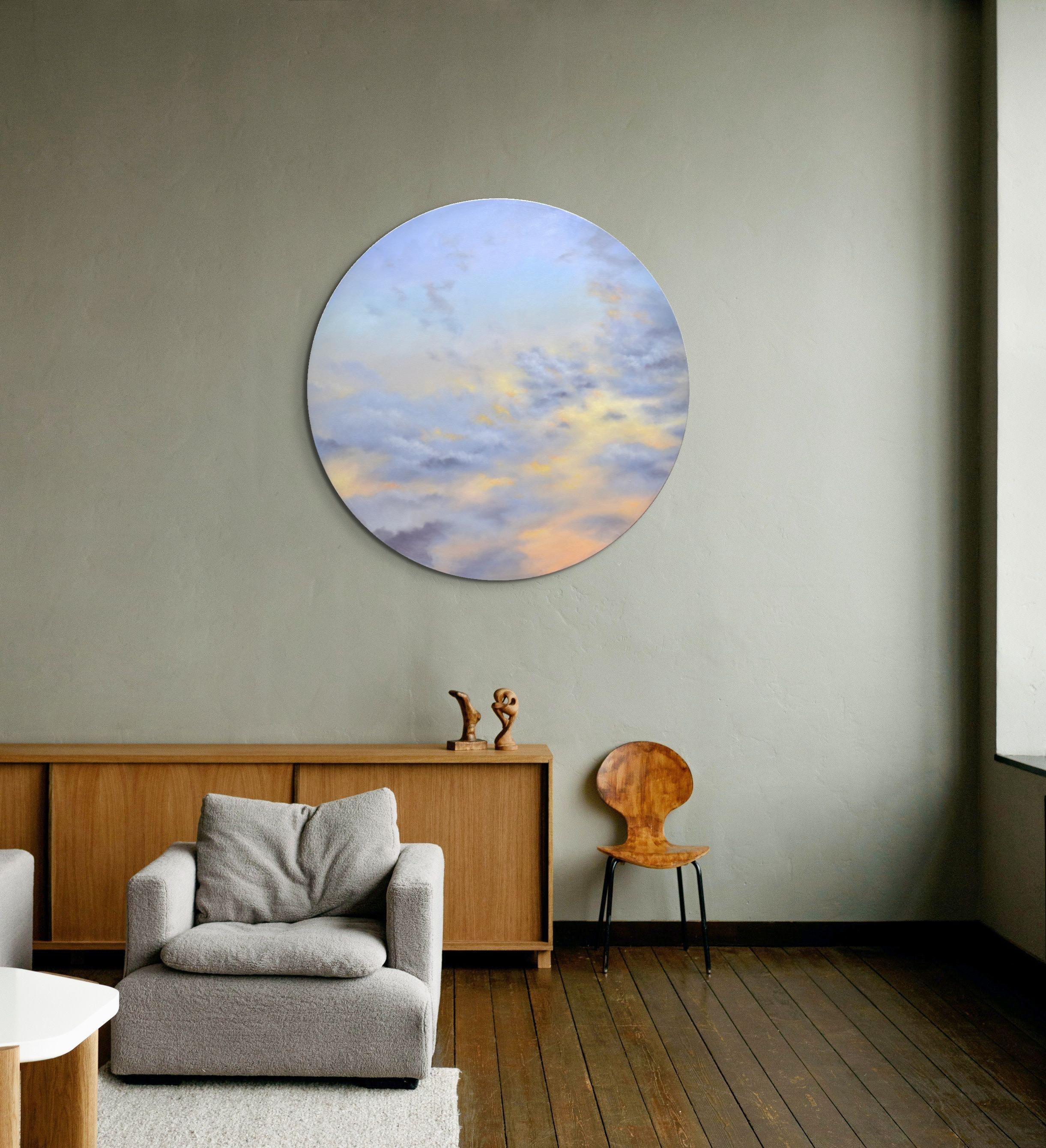 Aktiver Himmel – Painting von Willard Dixon