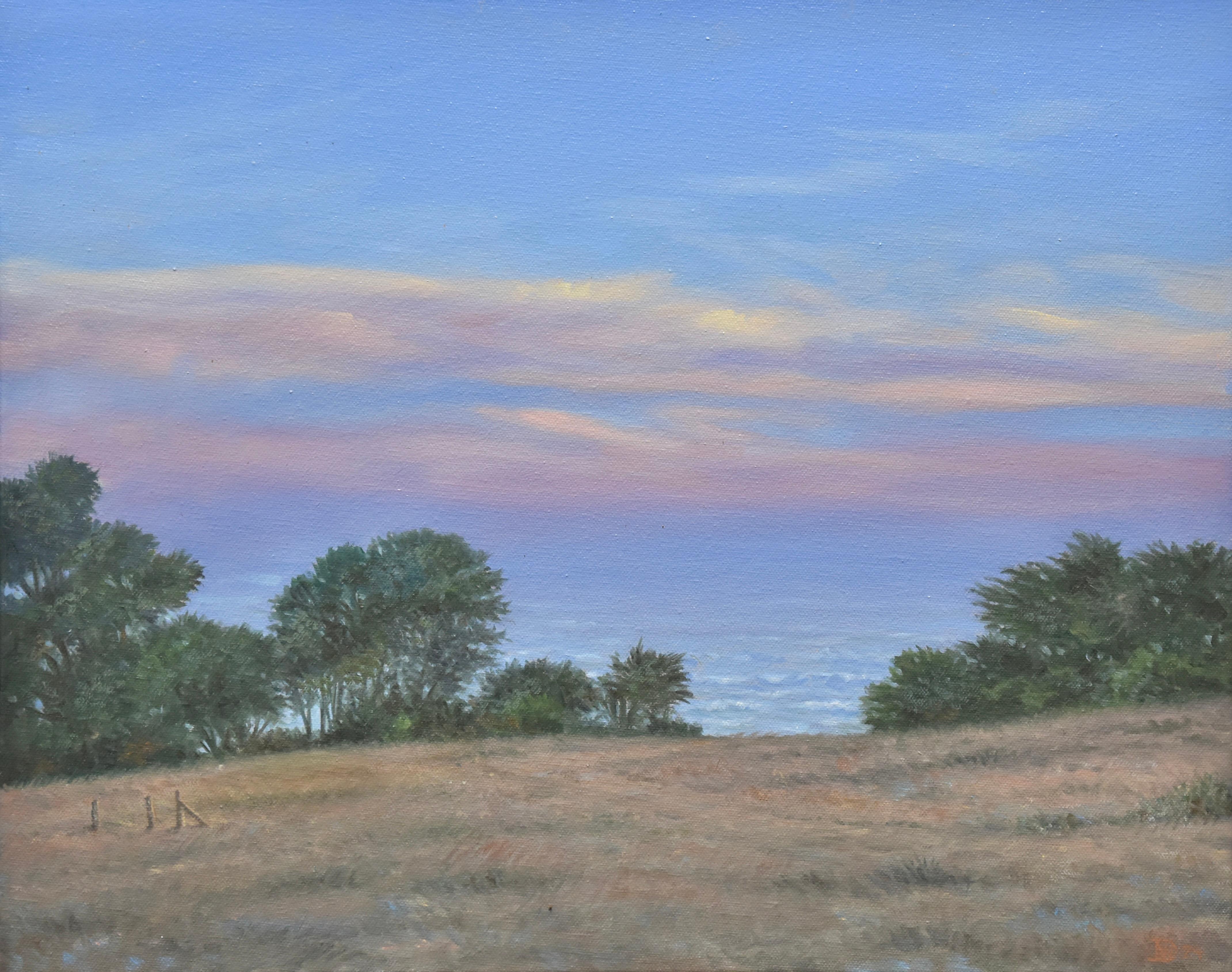 Landscape Painting de Willard Dixon - Bolinas