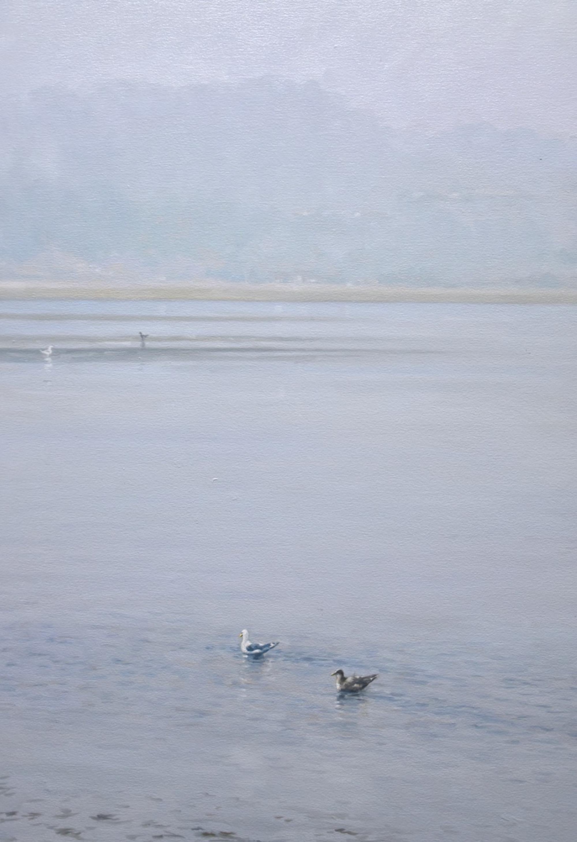 Bolinas Lagoon     - Painting by Willard Dixon