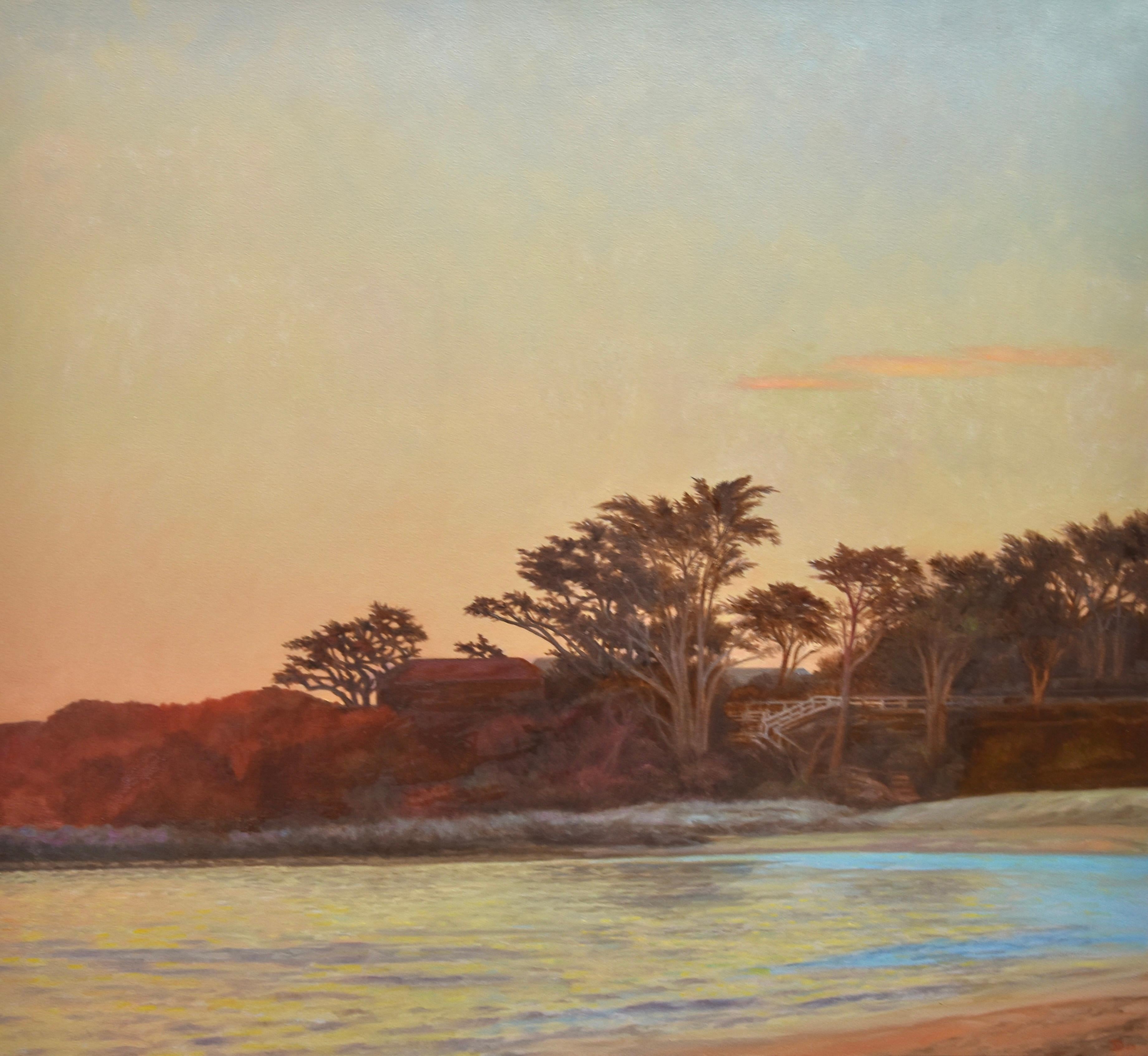 Willard Dixon Still-Life Painting - Carmel Evening