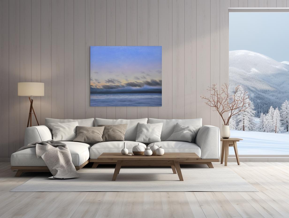 Horizonte Oscuro - Painting de Willard Dixon