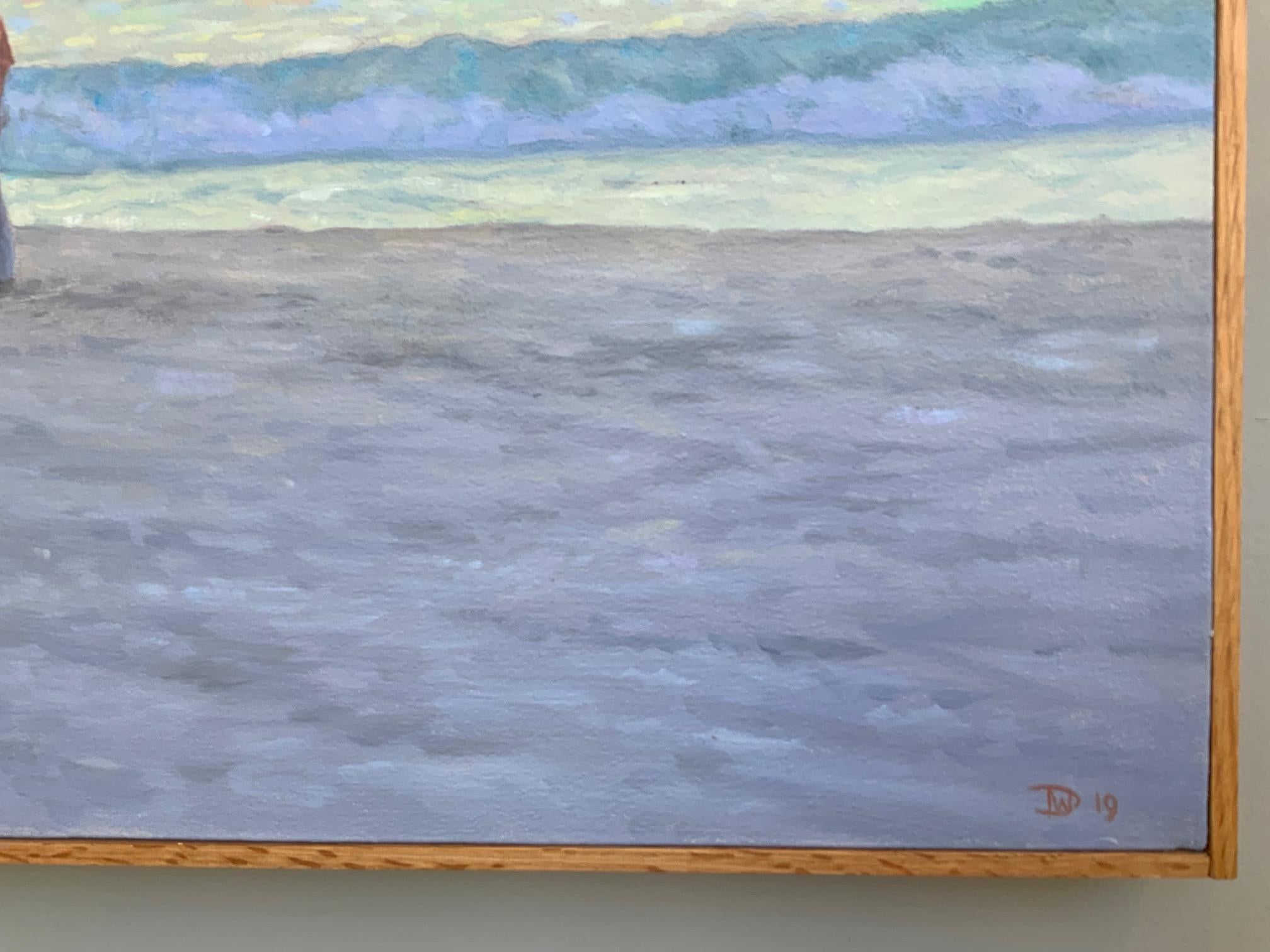 Sera Bach - Landscape Painting Grigio di Willard Dixon