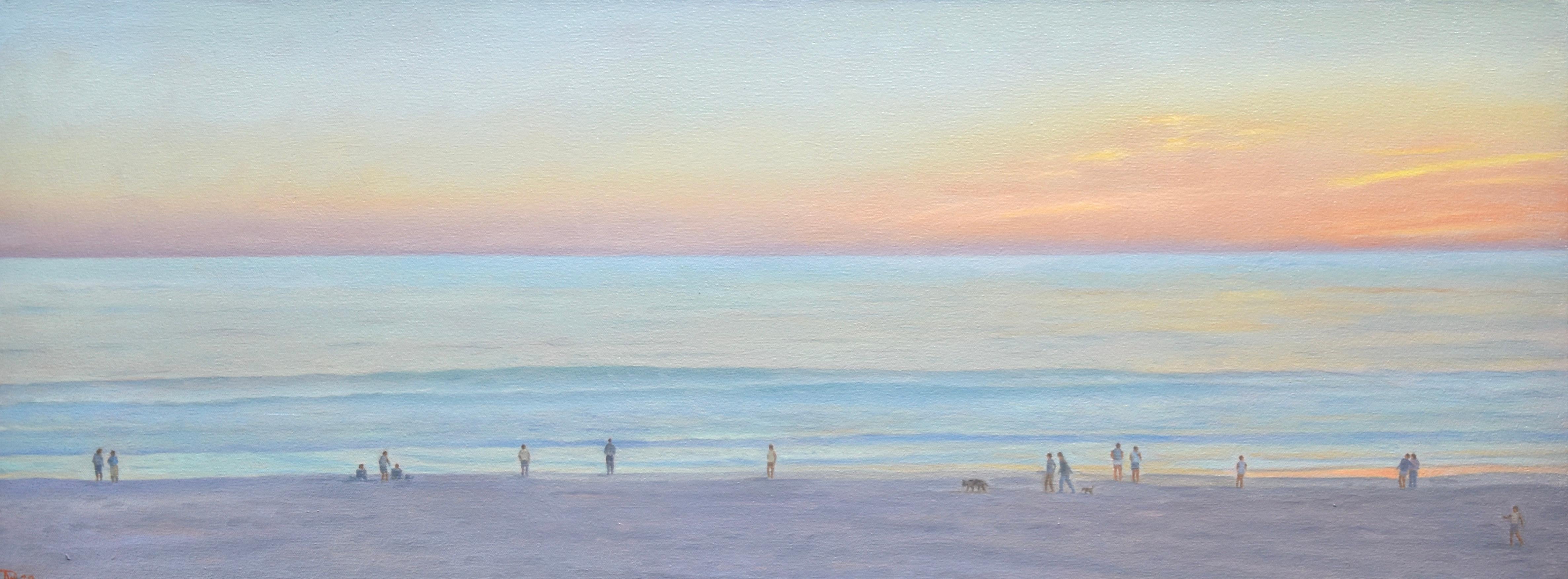 Willard Dixon Still-Life Painting - Carmel Beach, 2023