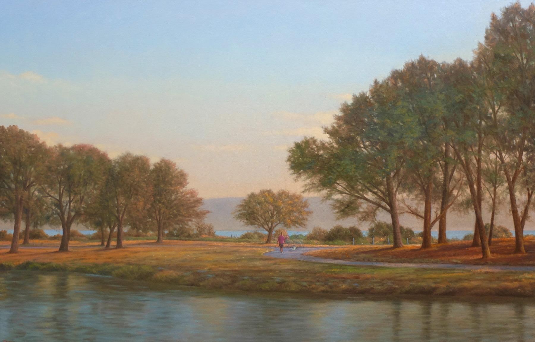 Willard Dixon Still-Life Painting - Evening Walk