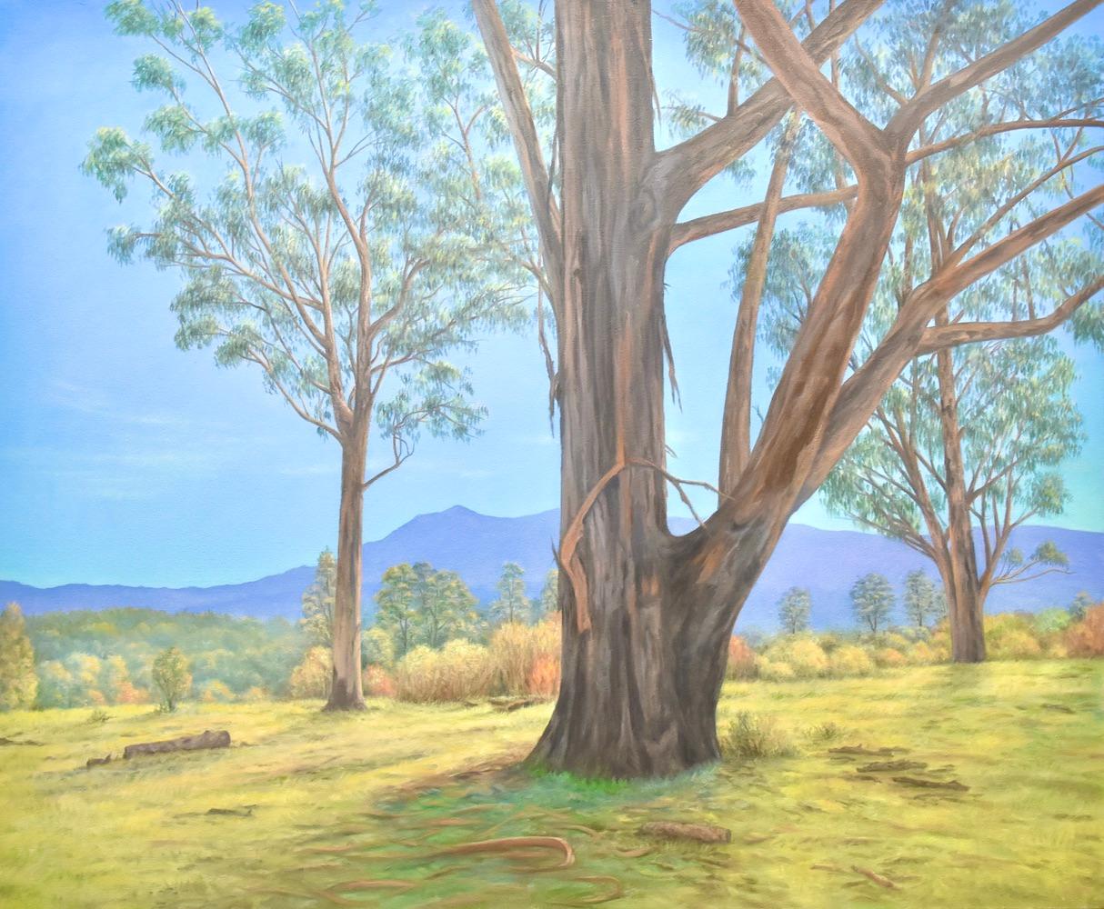 Willard Dixon Landscape Painting - From the Ridge