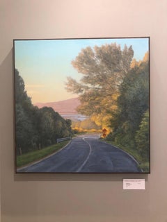 Going to Bolinas - Realismus Öl auf Leinwand Gemälde - Stillleben an der kalifornischen Küste