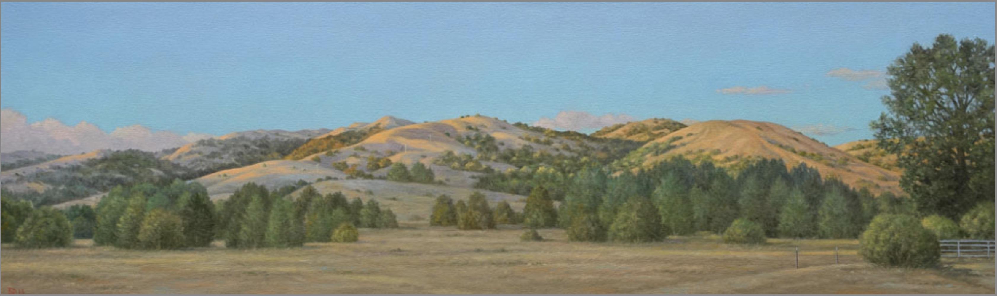 Willard Dixon Landscape Painting - Grady Ranch II