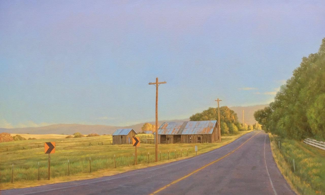 Willard Dixon Still-Life Painting - Highway 1 
