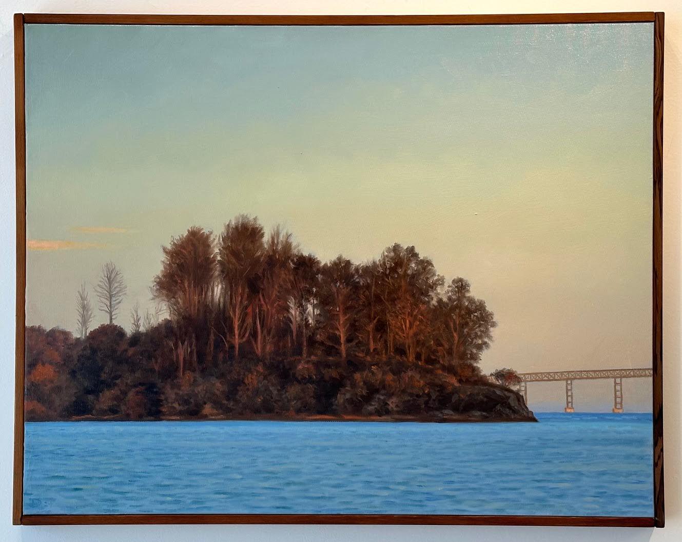 Isola di Marin - Painting di Willard Dixon
