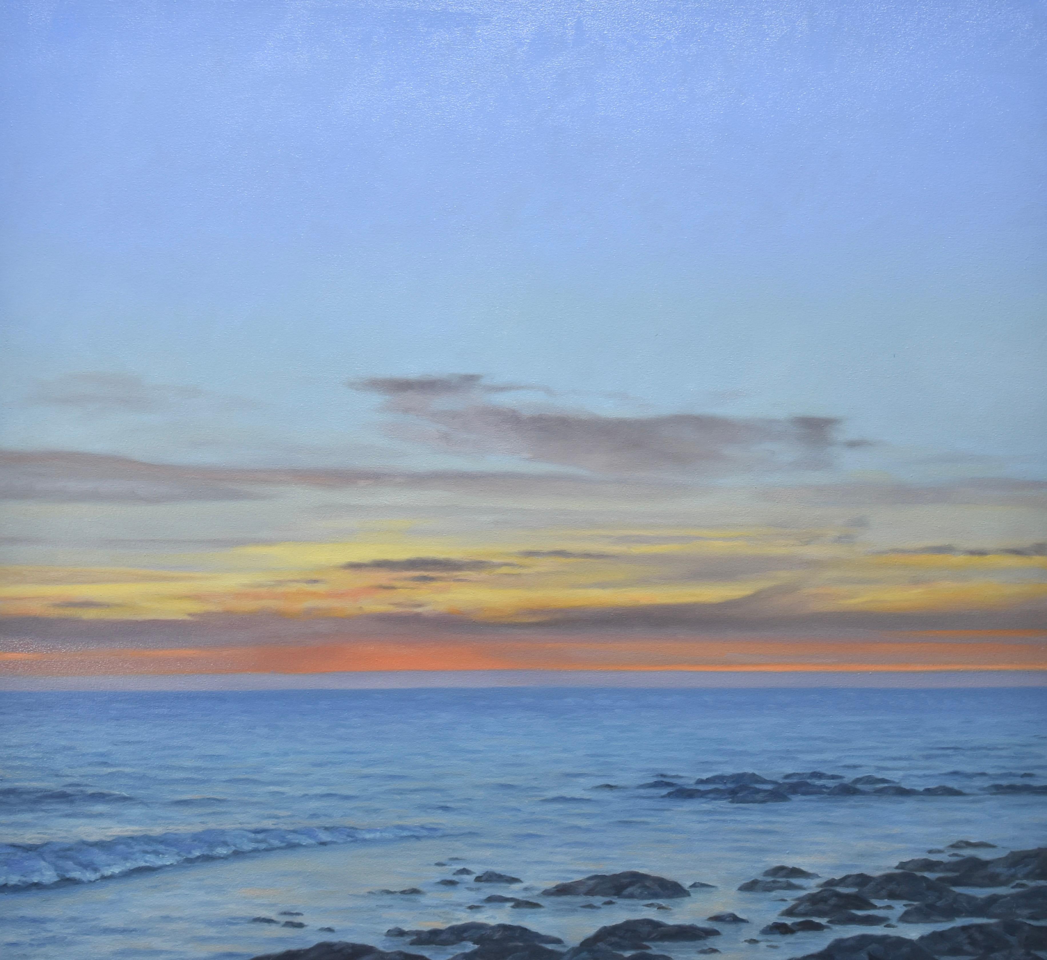 Landscape Painting de Willard Dixon - Costa de Mendocino