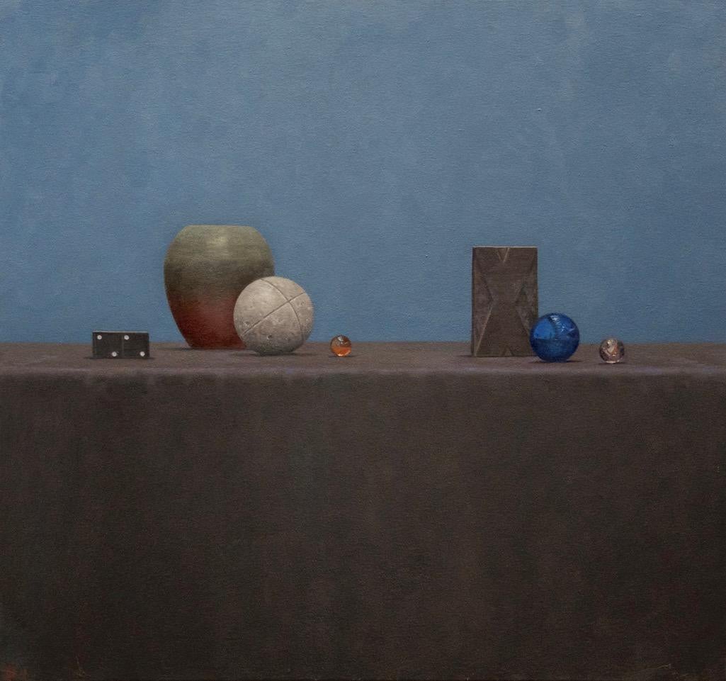 Willard Dixon Interior Painting - Metaphysical Still Life