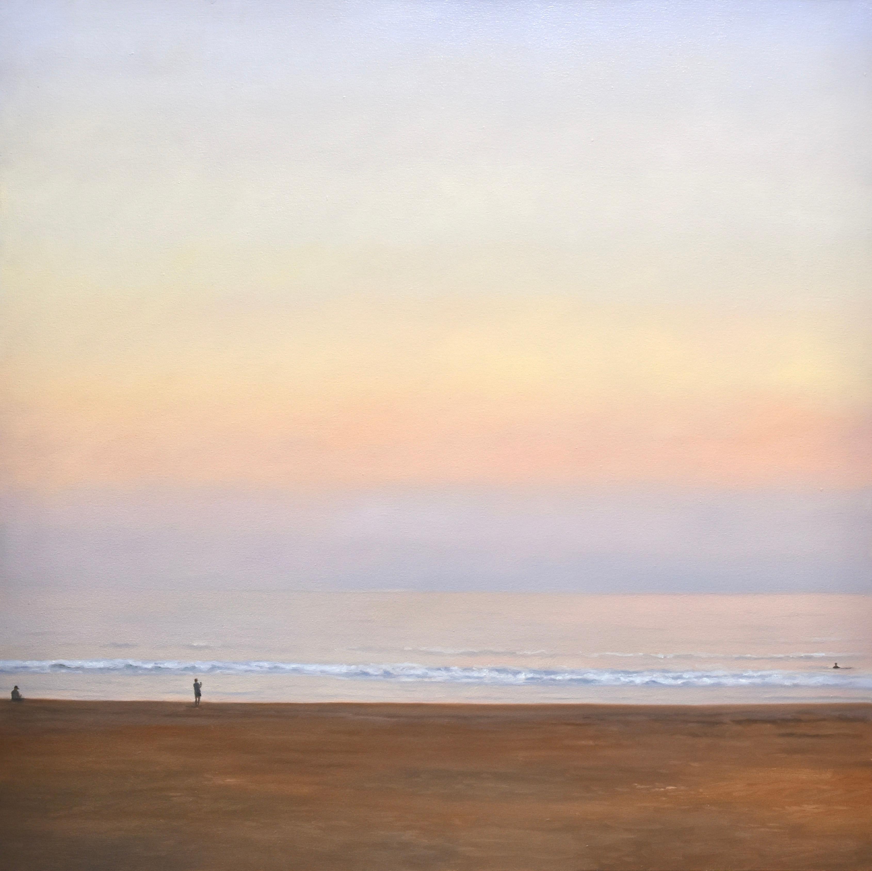 Willard Dixon Still-Life Painting - Minimal Beach