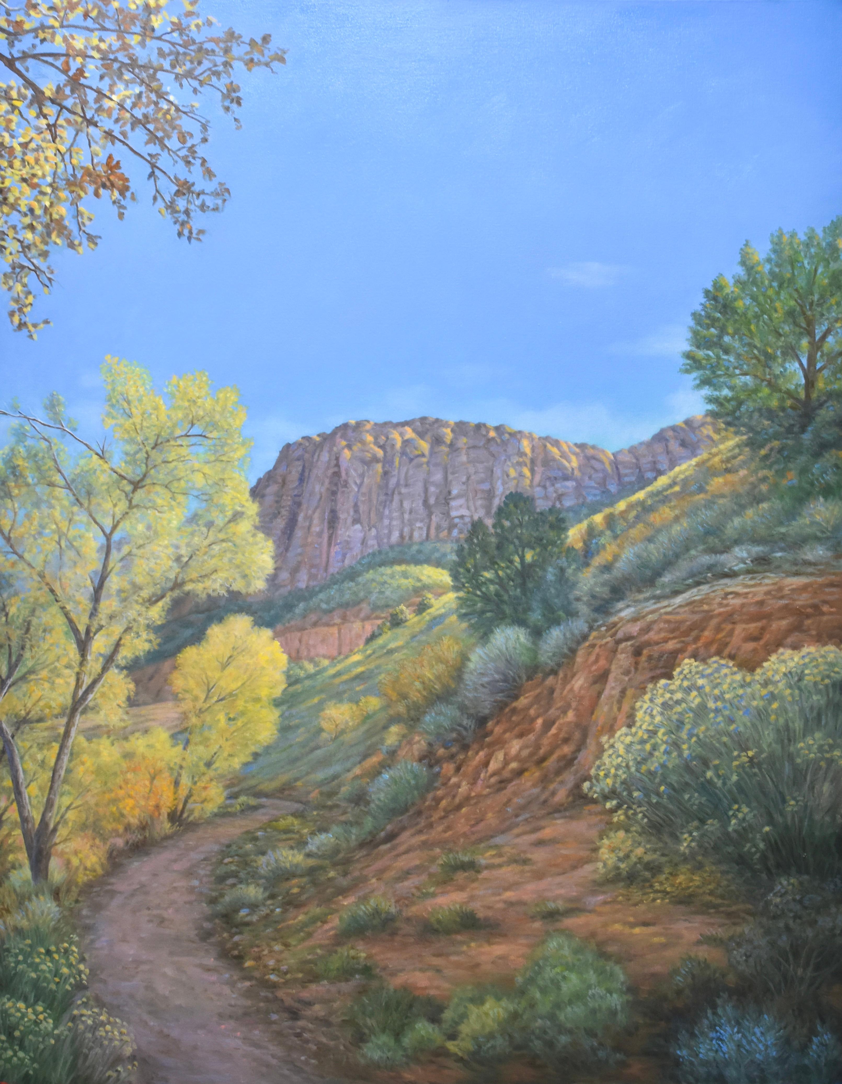 Willard Dixon Still-Life Painting - Morning Zion
