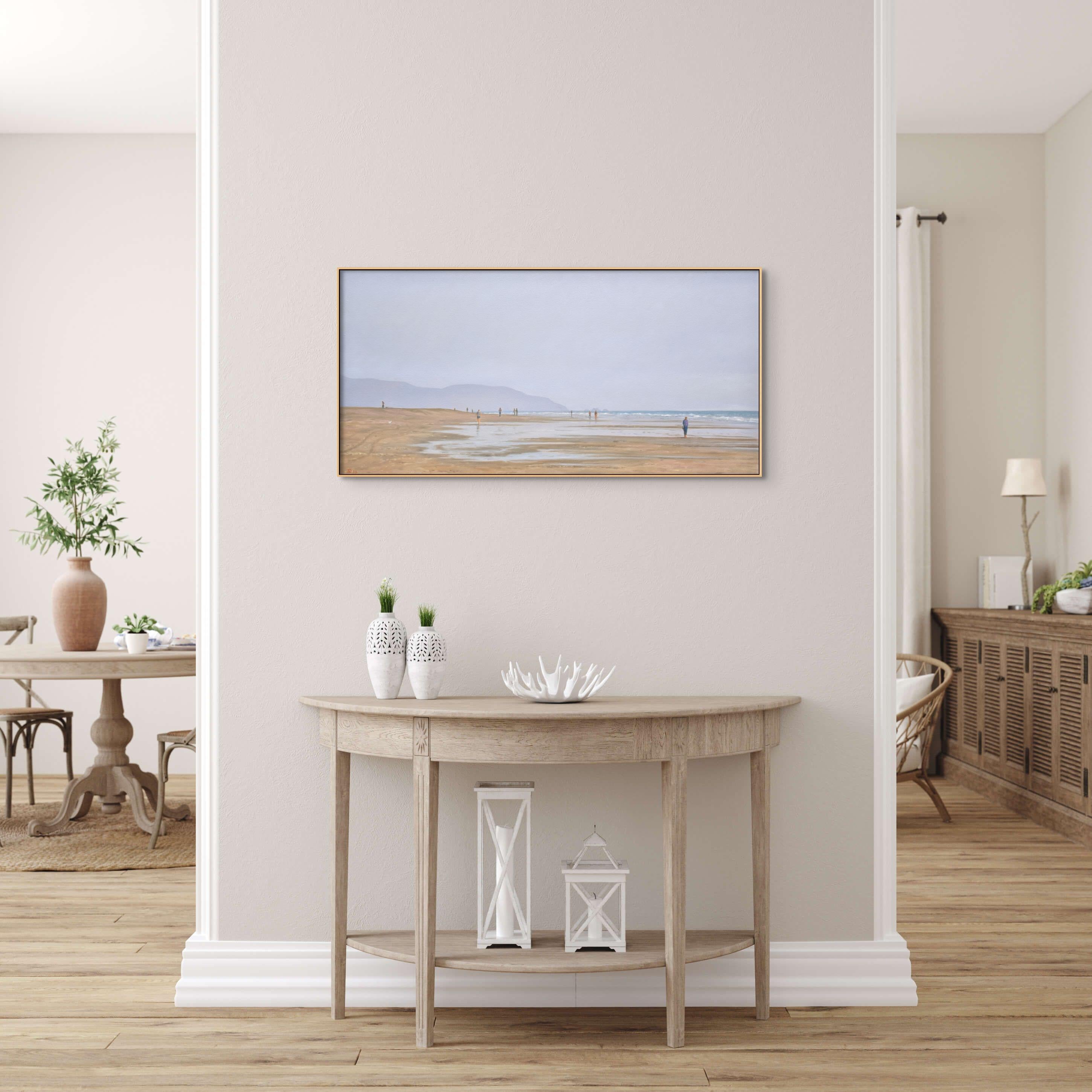Ocean Beach, 2023 - Painting de Willard Dixon