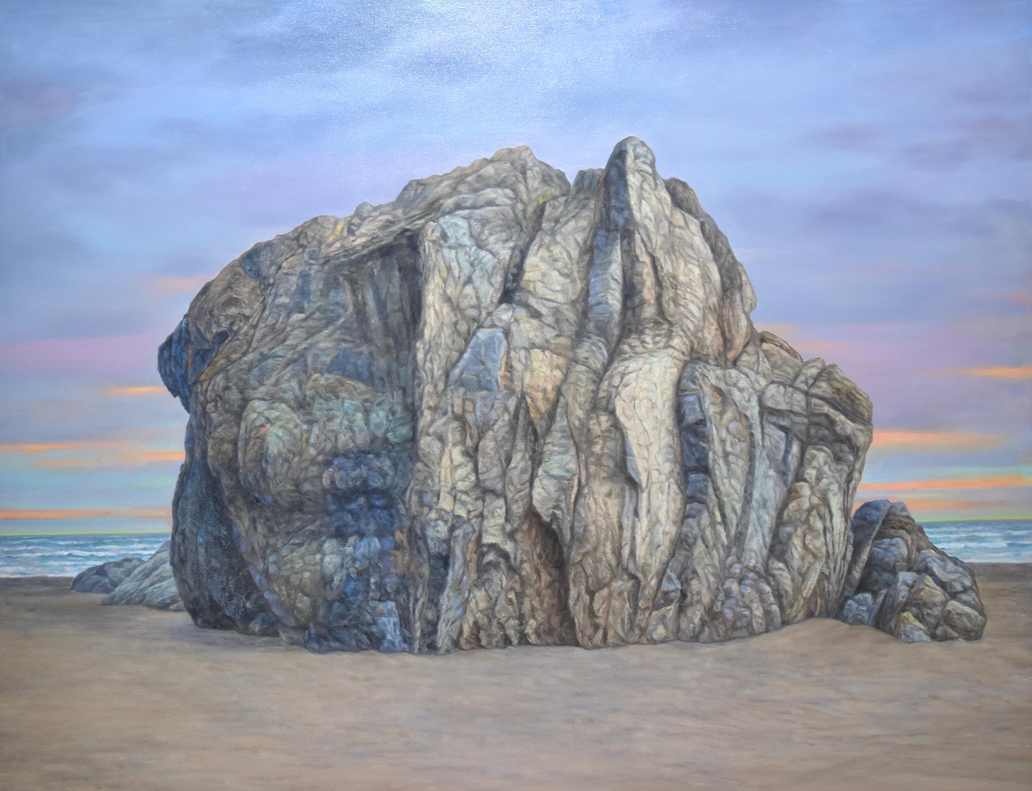 Willard Dixon Landscape Painting – Shikantaza, 2023